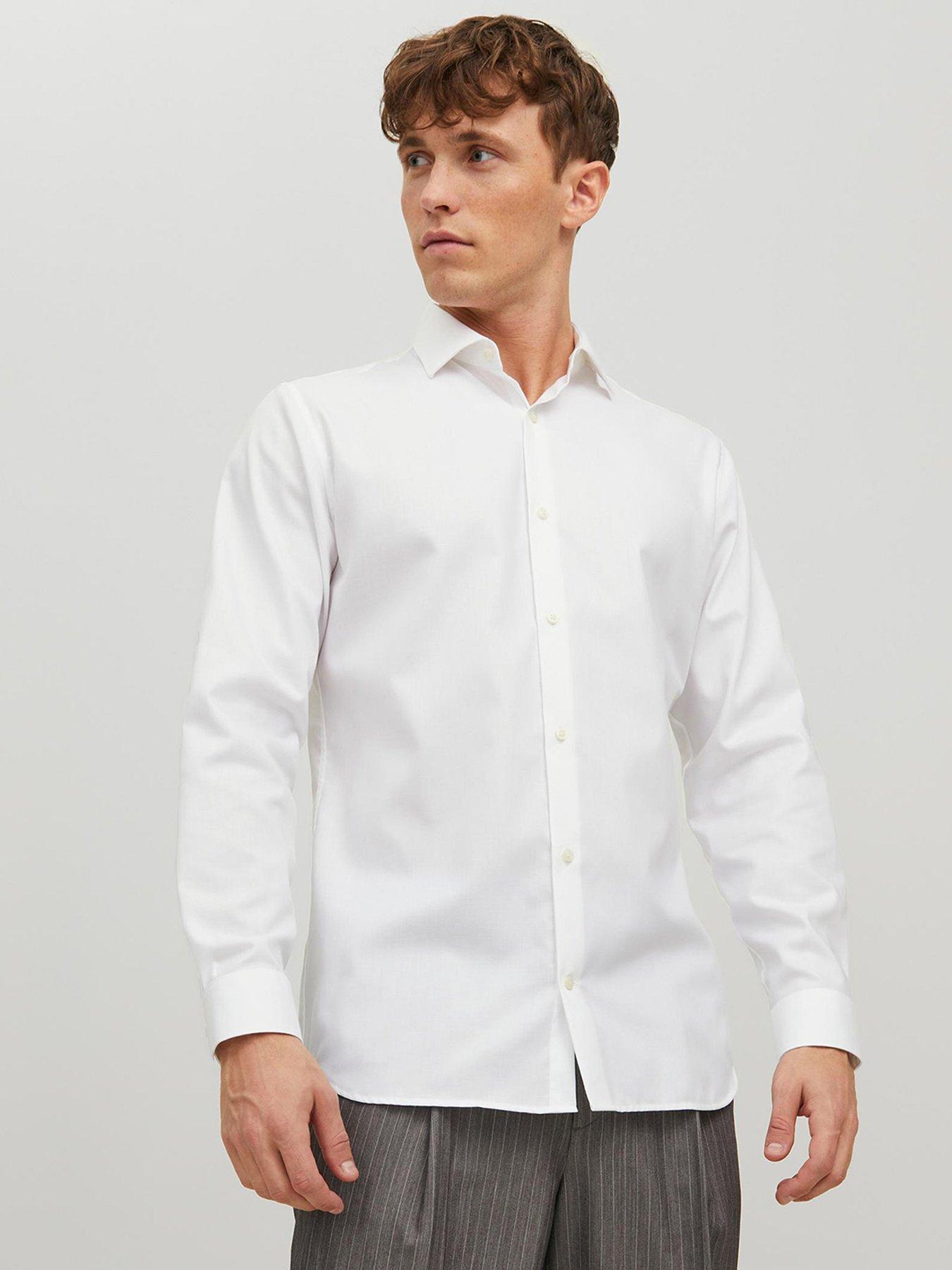 jack-jones-jack-amp-jones-smart-long-sleeve-non-iron-shirt-whitefront