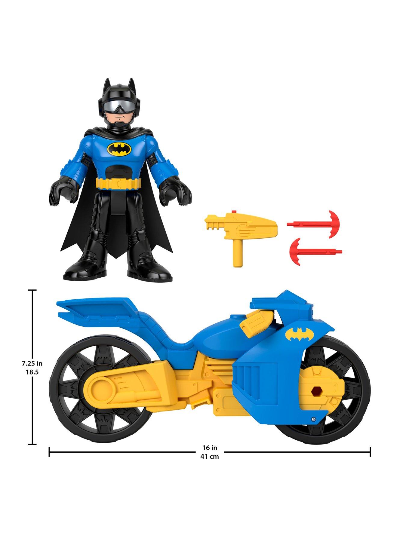 Imaginext DC Super Friends XL Batcycle Batman Playset Very Ireland