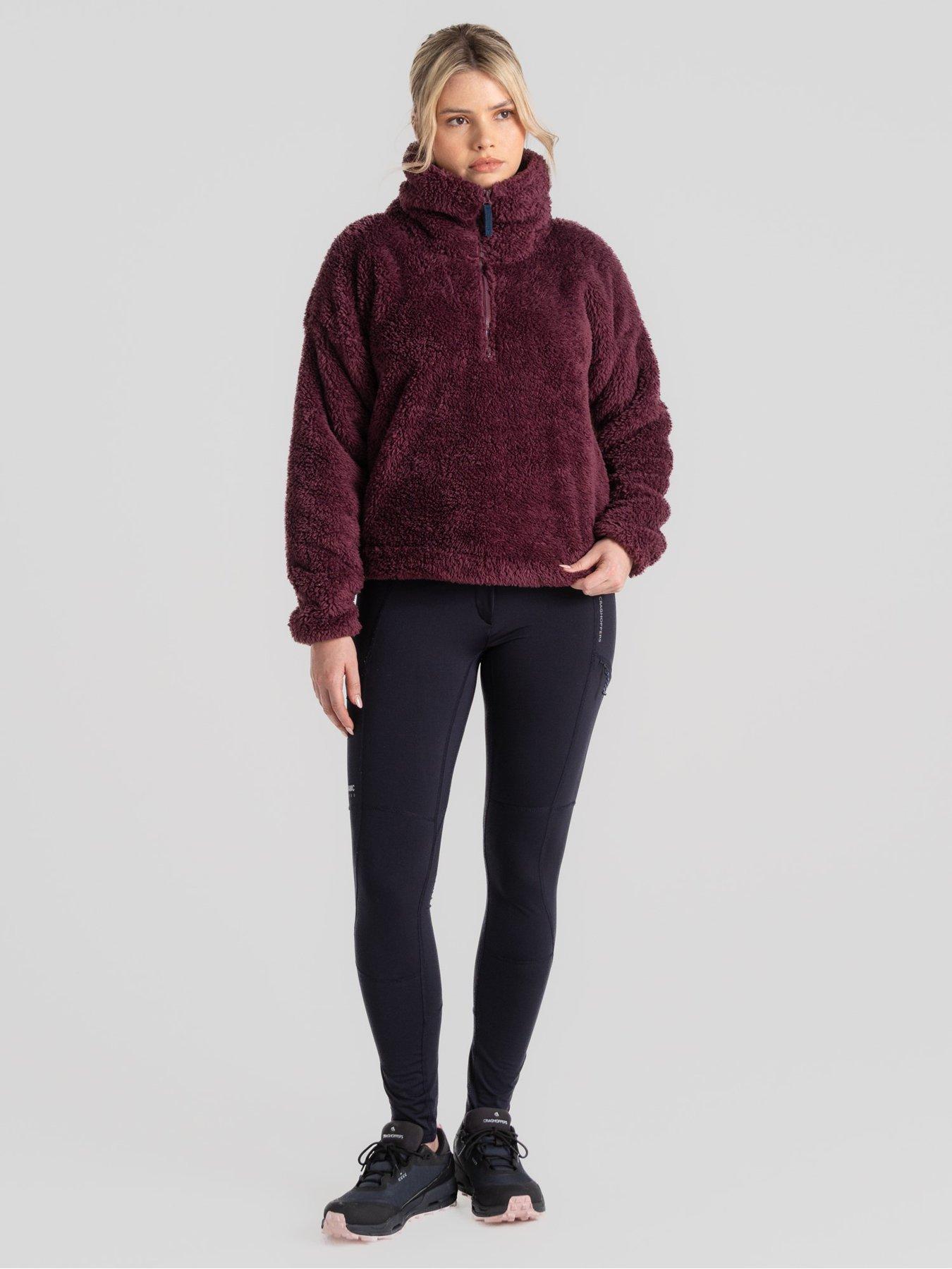 craghoppers-bronagh-half-zip-fleece-top-purpleback