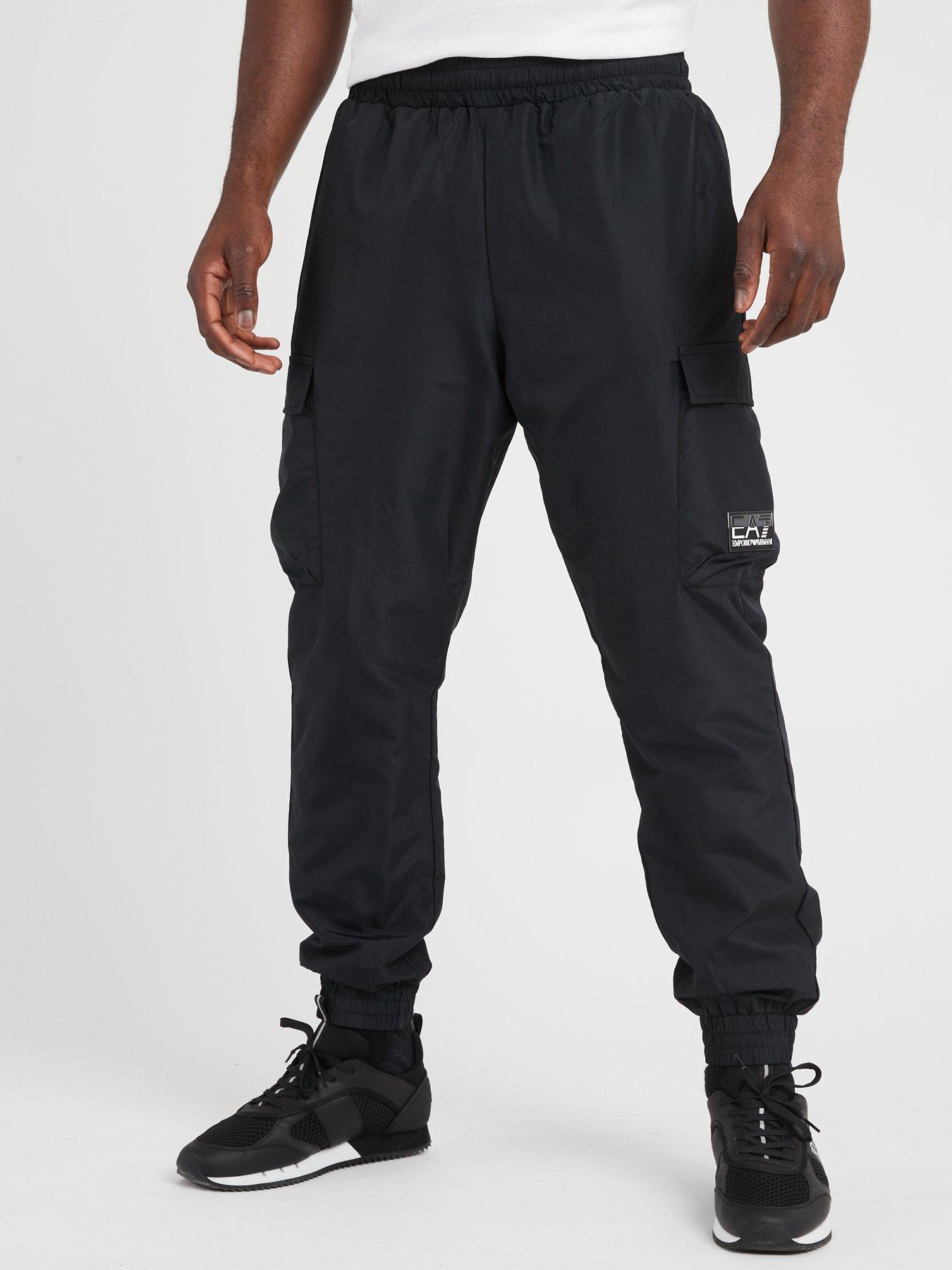 EA7 Emporio Armani Ventus Cuffed Track Pant - Grey