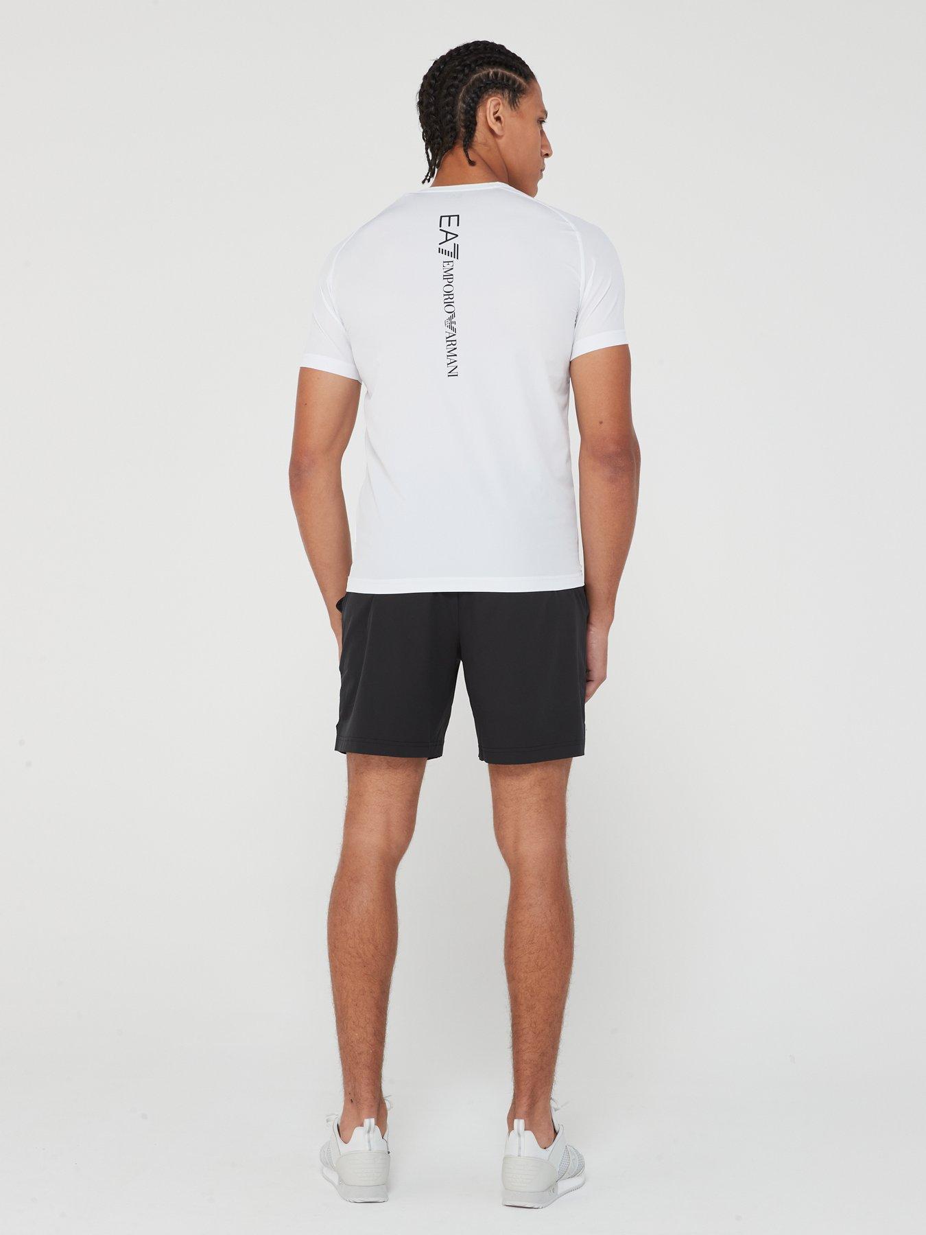 ea7-emporio-armani-ea7-emporio-armani-ventus-t-shirt-amp-shorts-training-travel-kit-whiteblackstillFront