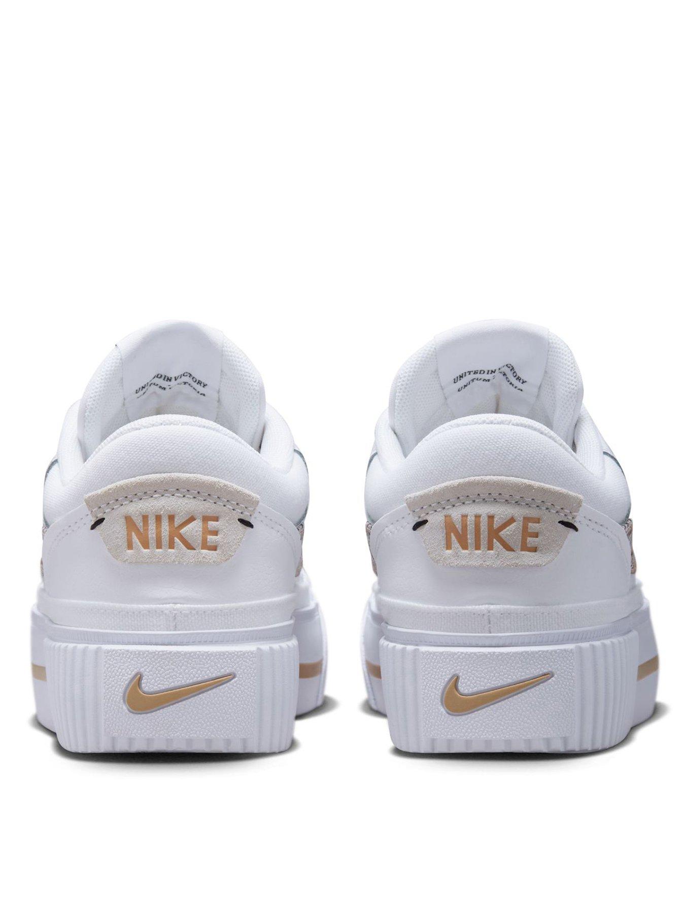 Nike Court Legacy Lift Trainers - White/Black