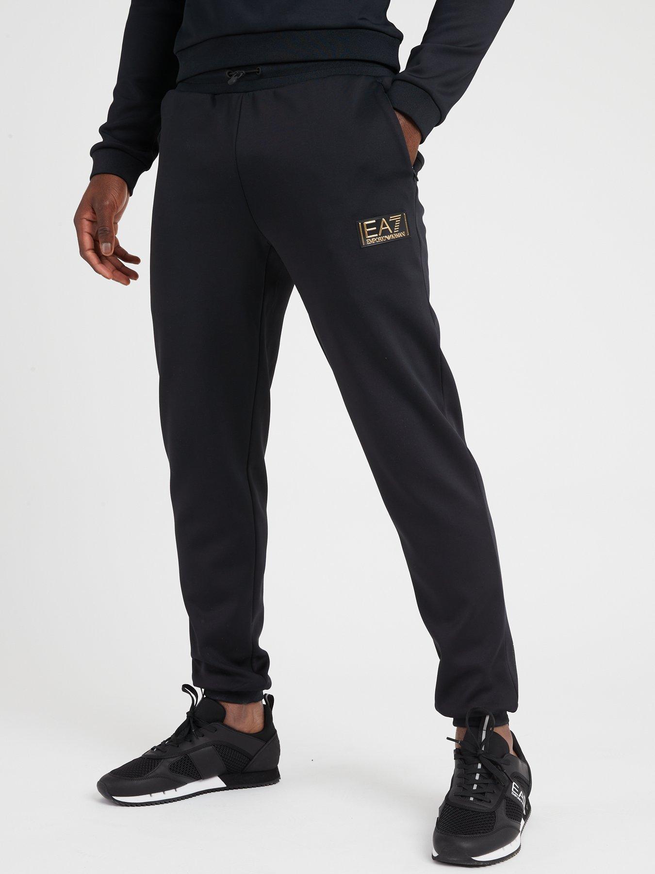 Mens armani joggers clearance sale