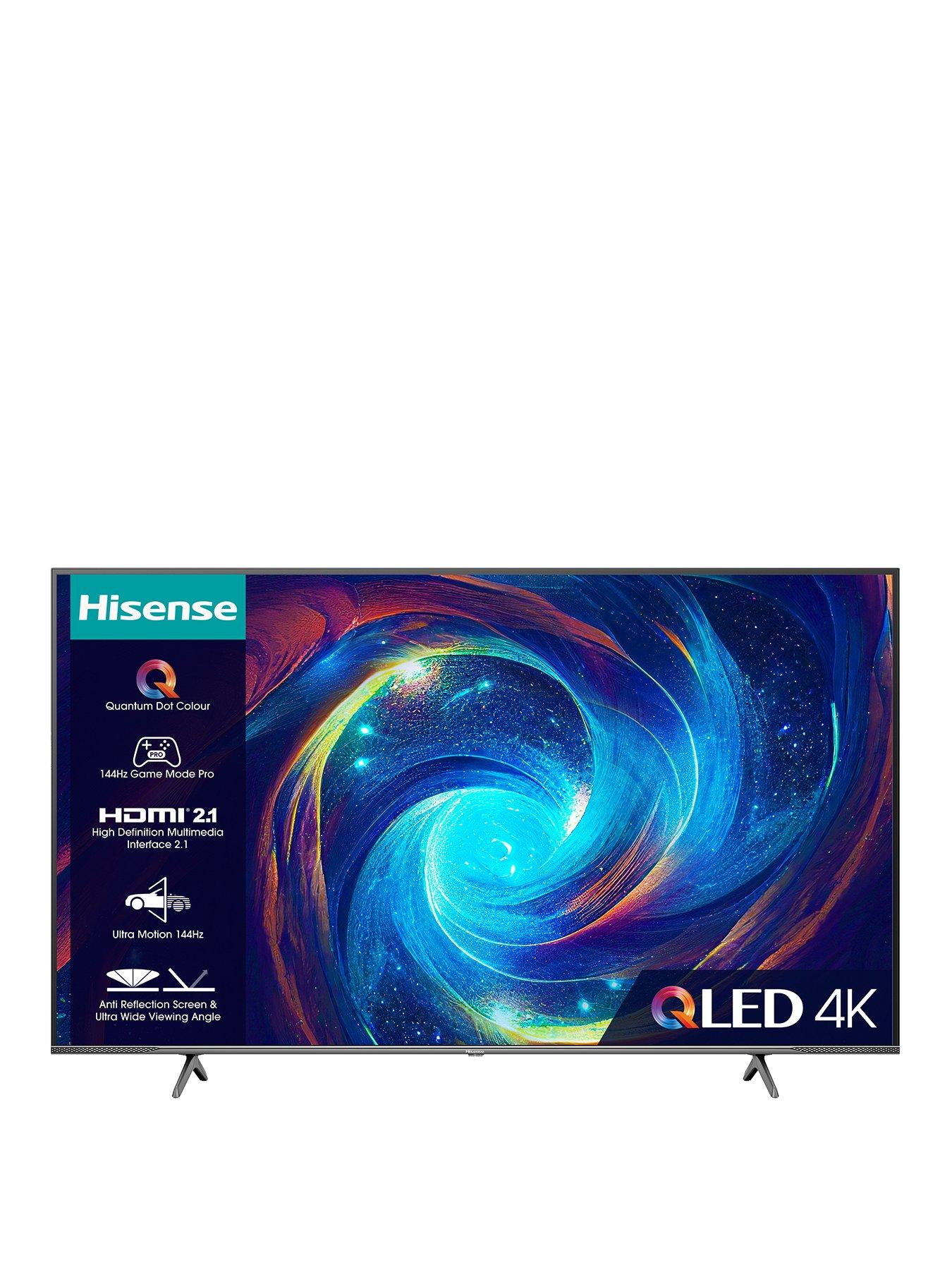 Hisense 55E7KQTUK Pro, 55 inch, QLED, Smart TV