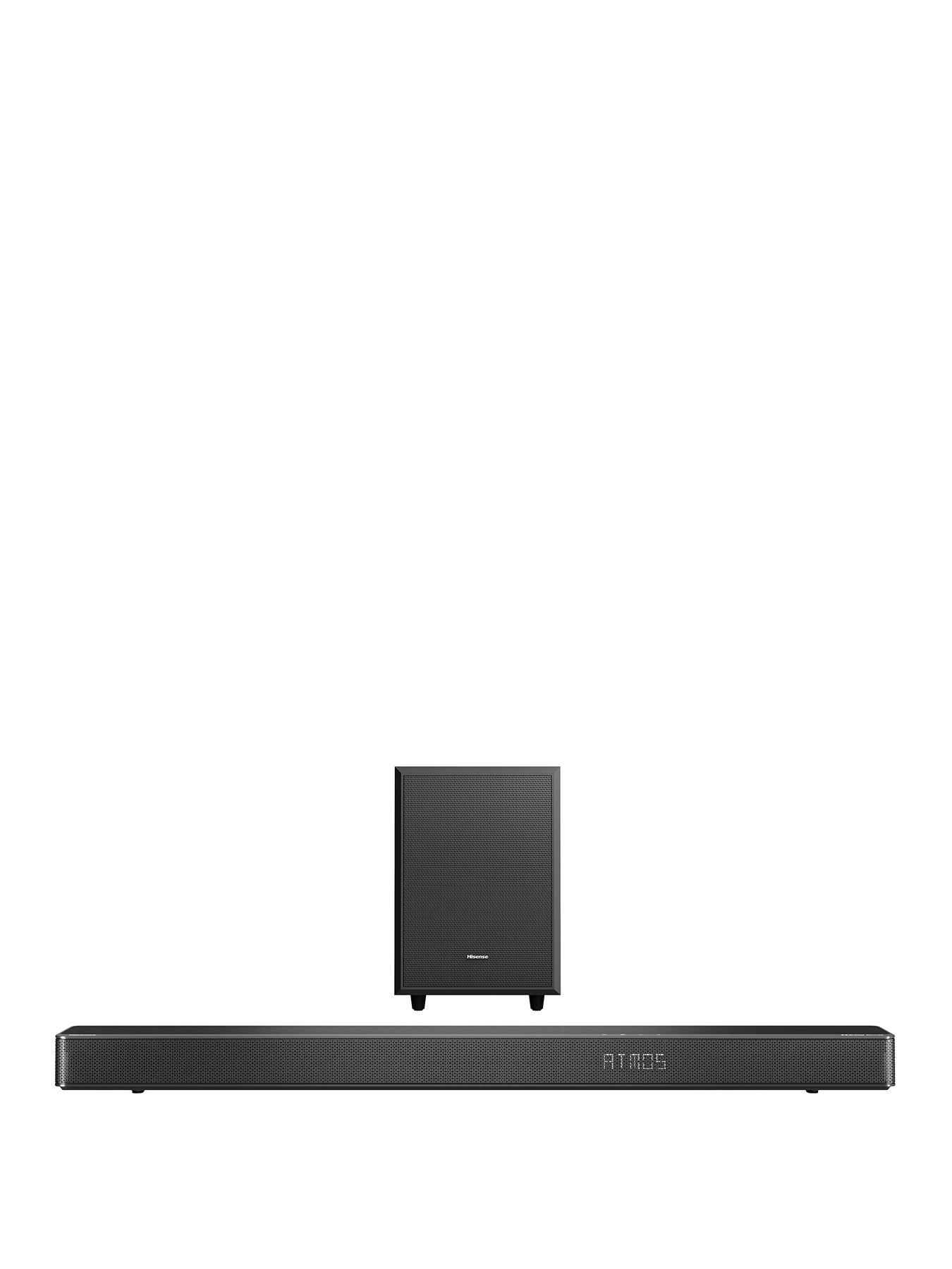 Image of Hisense AX3120G 3.1.2 Channel 360W Dolby Atmos Soundbar with Wireless Subwoofer and Up Firing Speakers