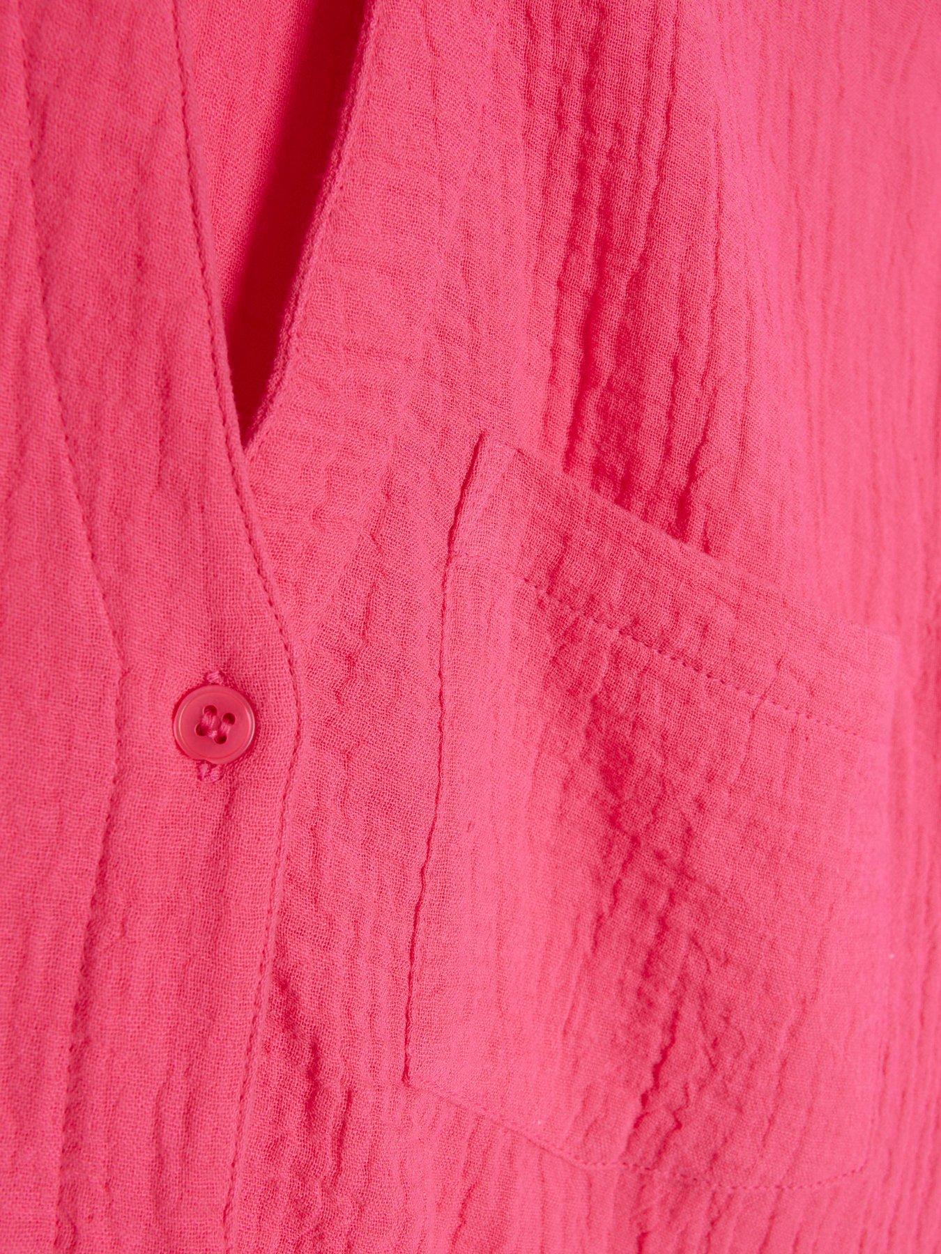 river-island-blistered-shirt-pinkdetail