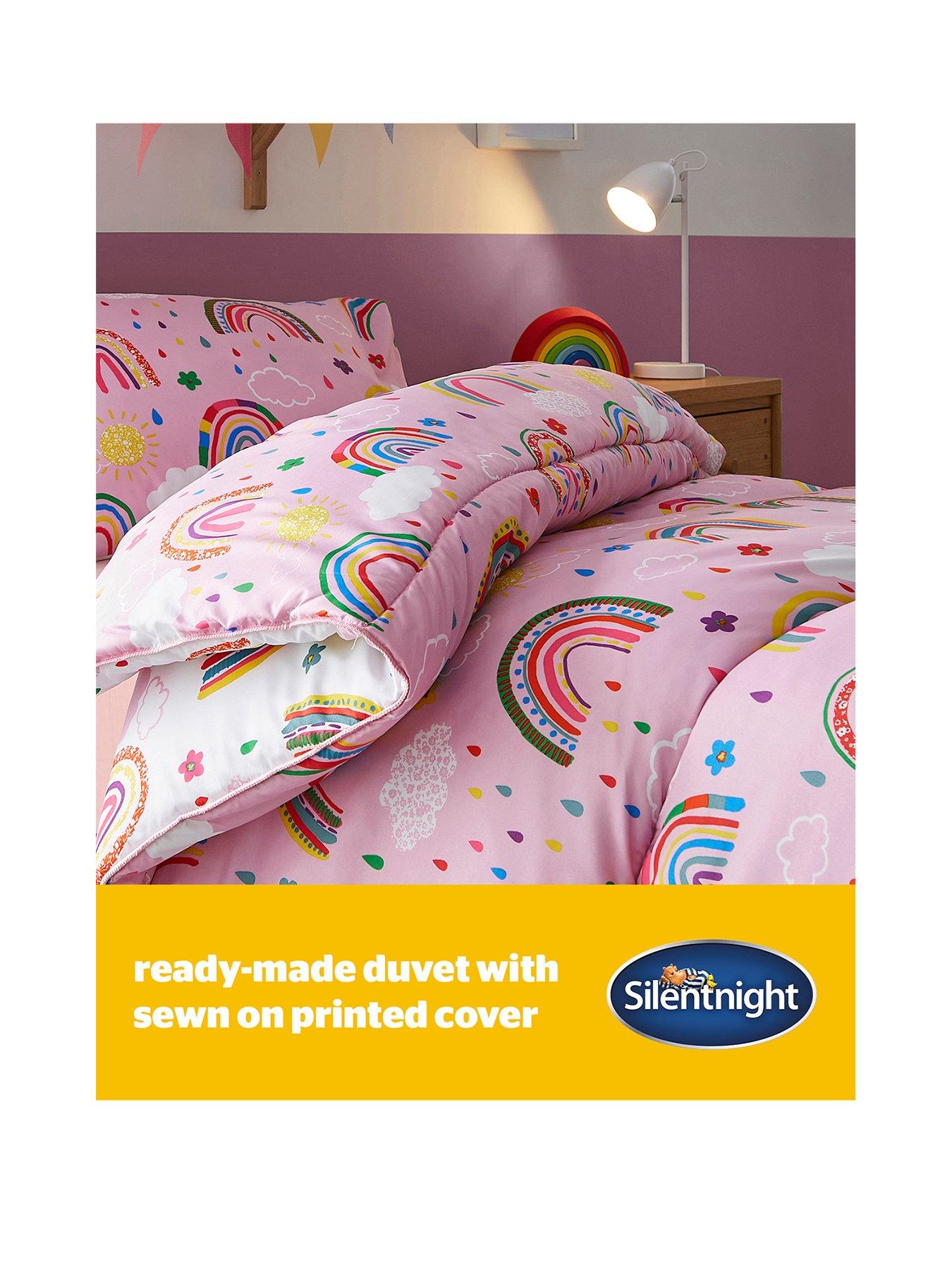 silentnight-healthy-growth-coverless-single-duvet-and-pillowcase-set-9-tog-rainbow-pinkstillFront