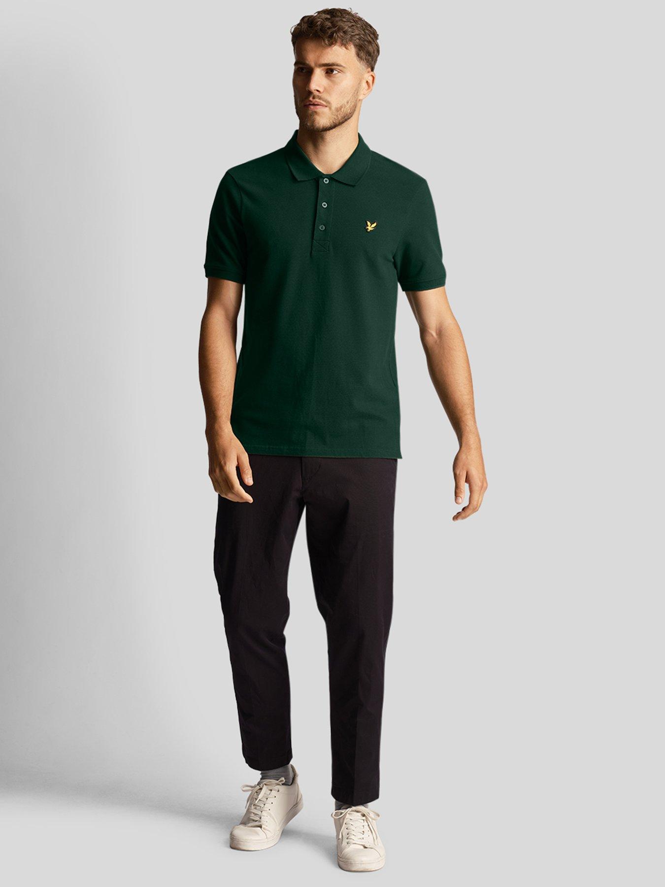 lyle-scott-regular-fit-logo-polo-shirt-greenback