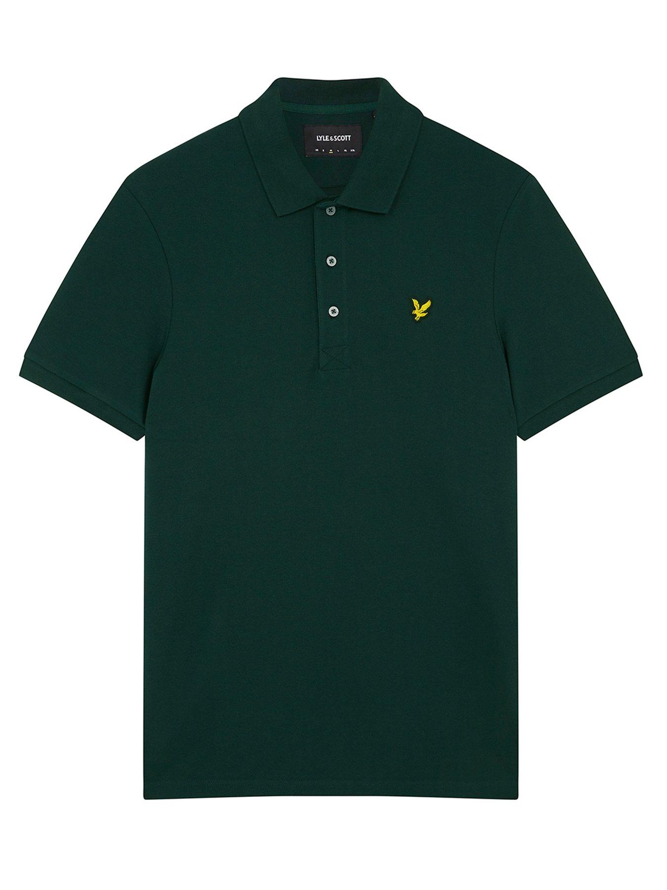 lyle-scott-regular-fit-logo-polo-shirt-greendetail