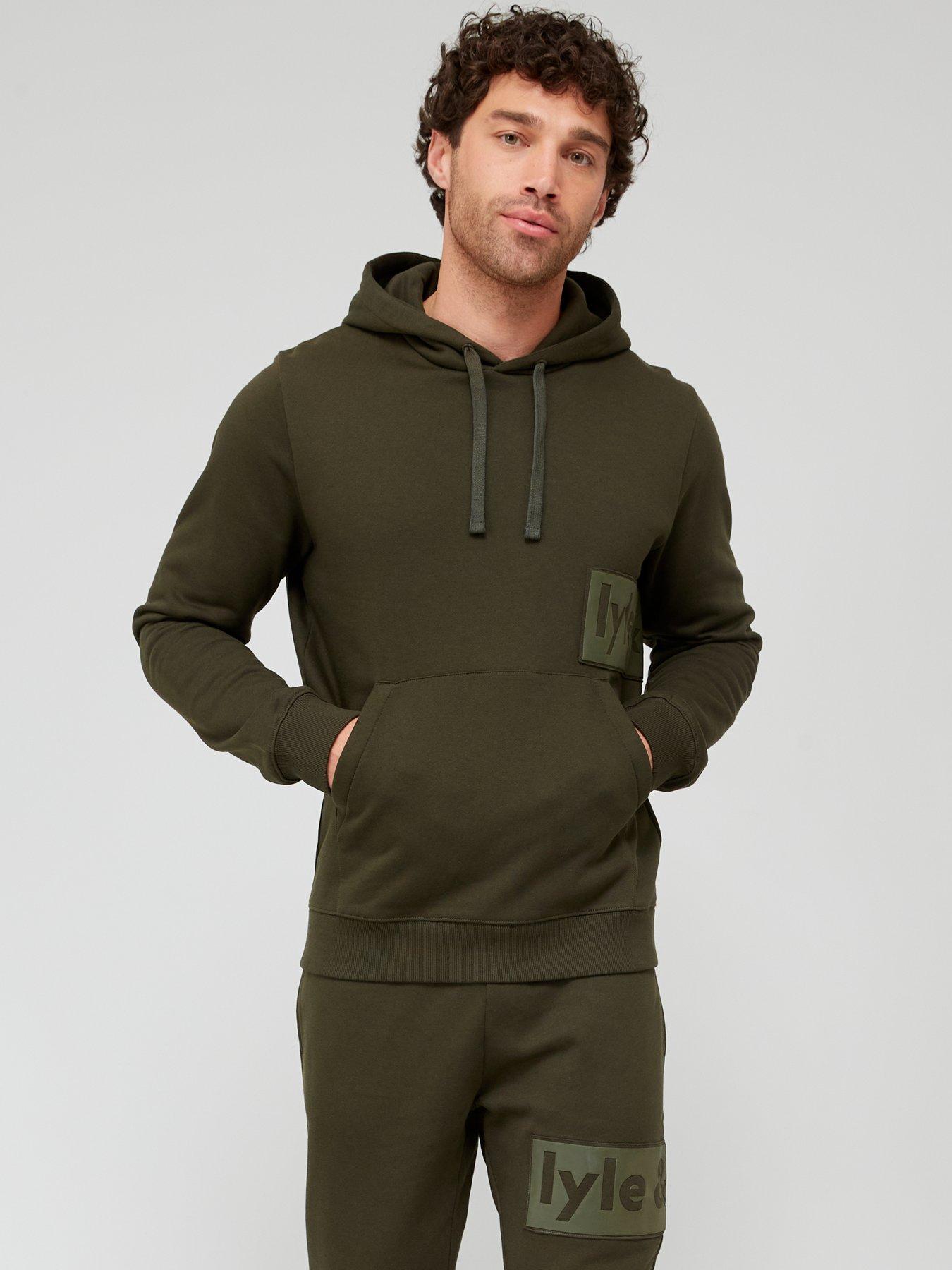 Mens lyle and scott hoodie clearance sale