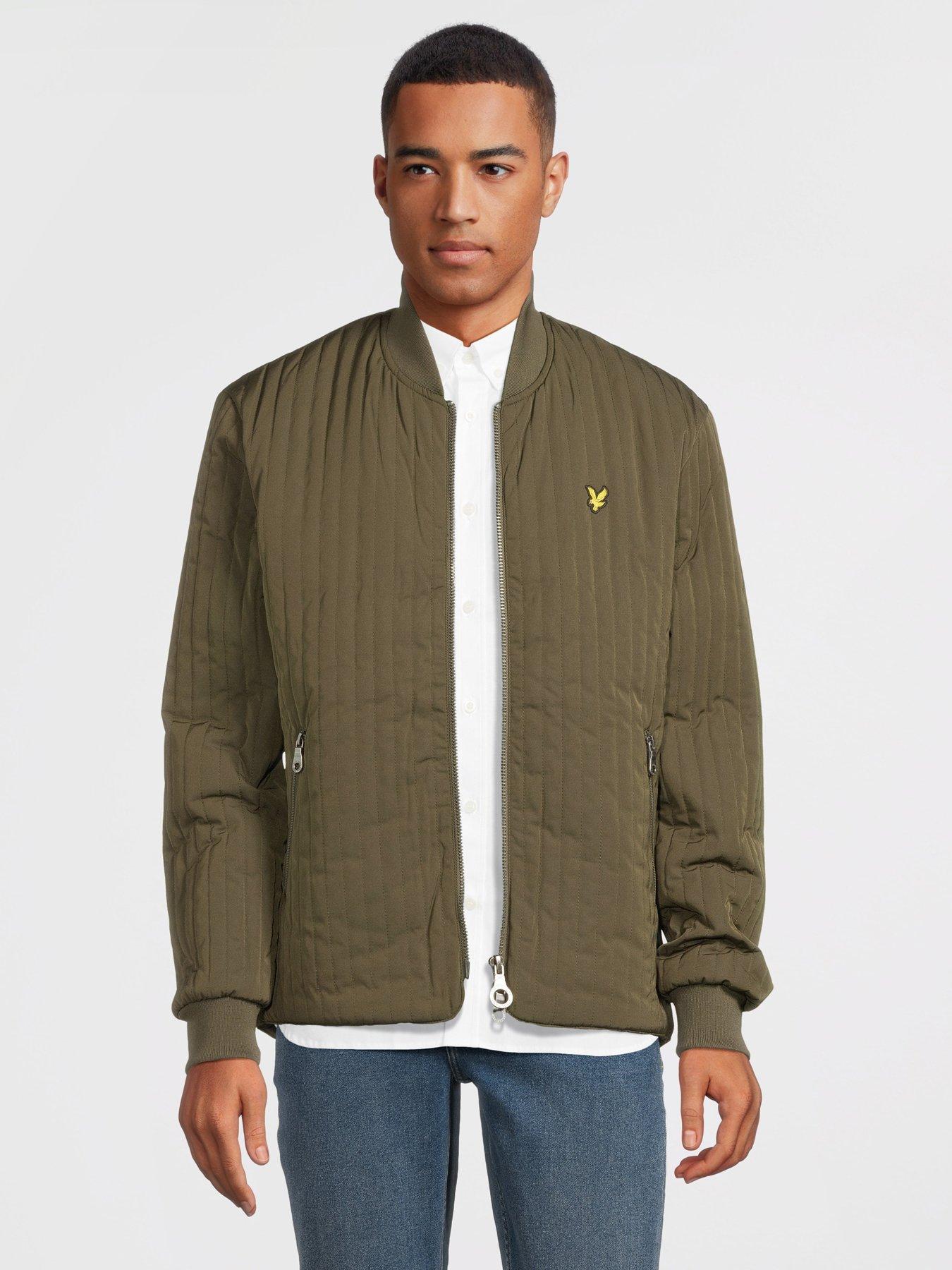 Lyle Scott Quilted Liner Jacket Khaki