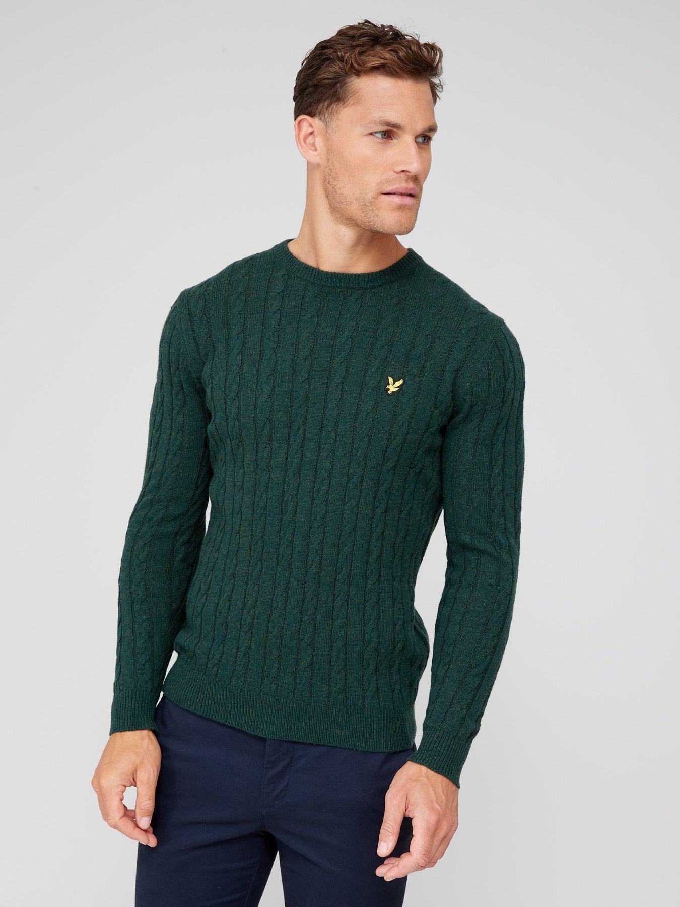 Lyle & scott on sale cable knit jumper