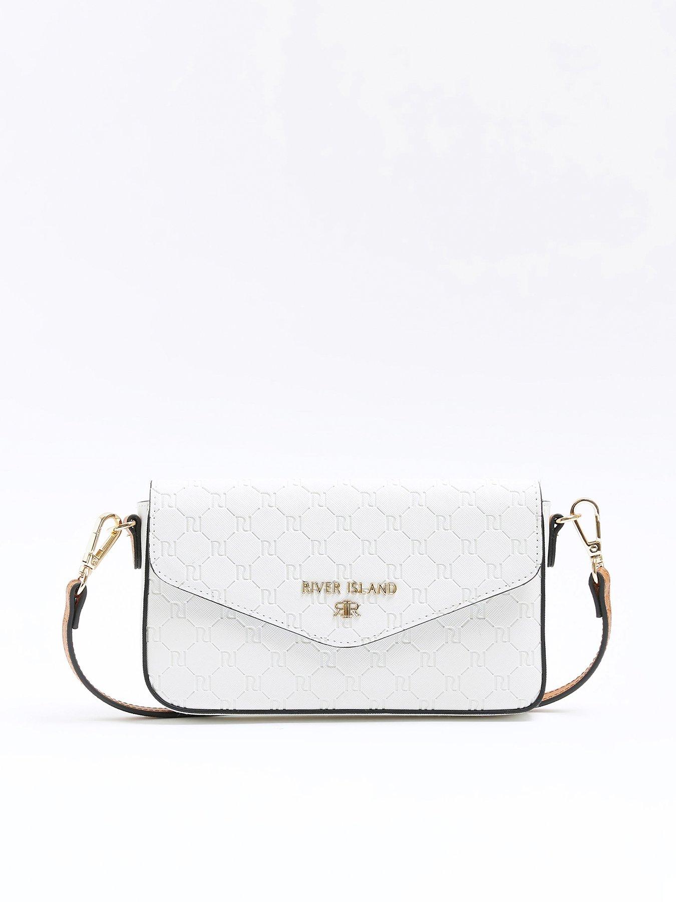 White cross body bag river island hot sale