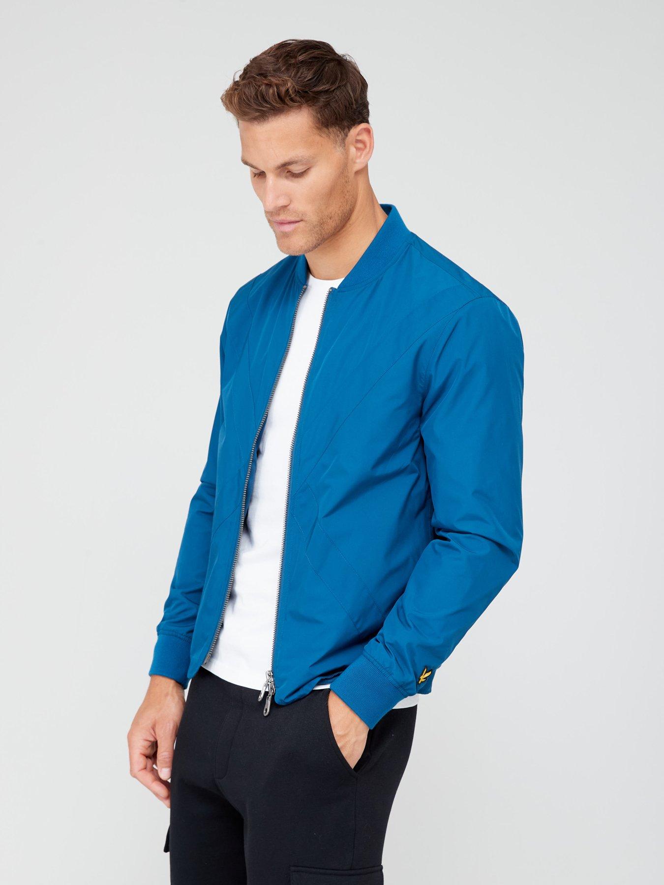 Lyle Scott Lyle Scott Insignia Bomber Jacket Dark Blue