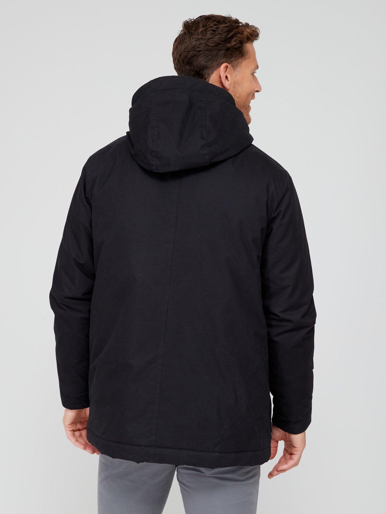 Lyle Scott 2.0 Microfleece Parka Black