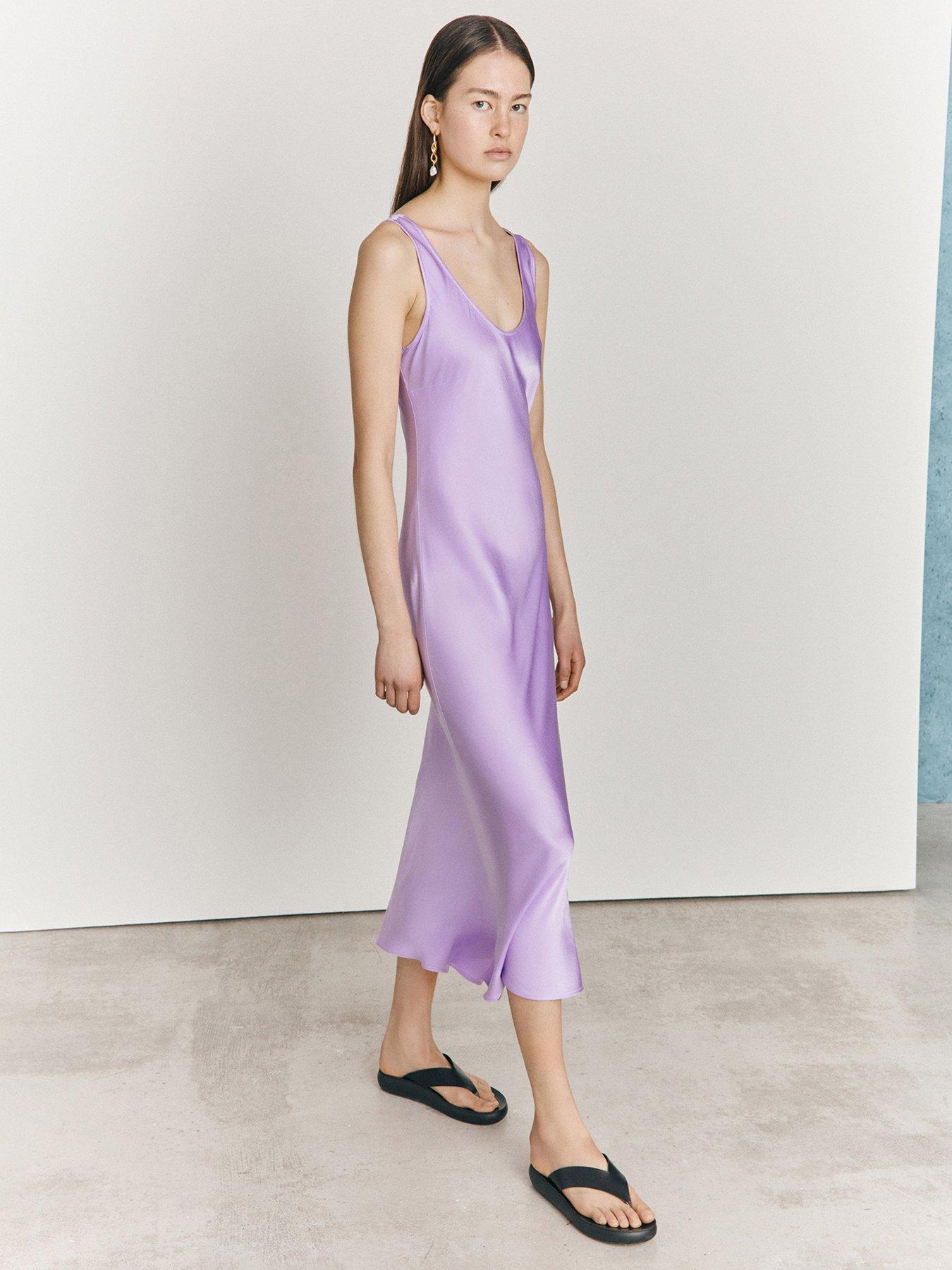 Palm Dress Purple