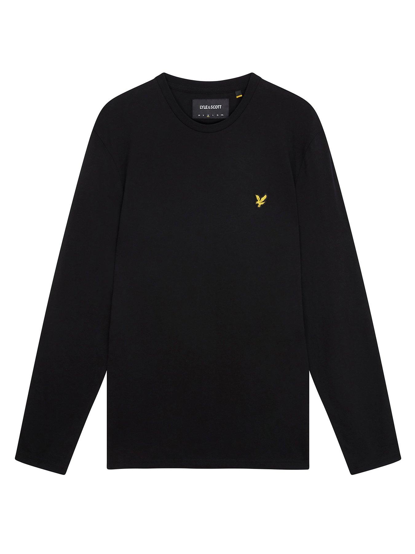 lyle-scott-lyle-amp-scott-long-sleeve-t-shirt-blackdetail