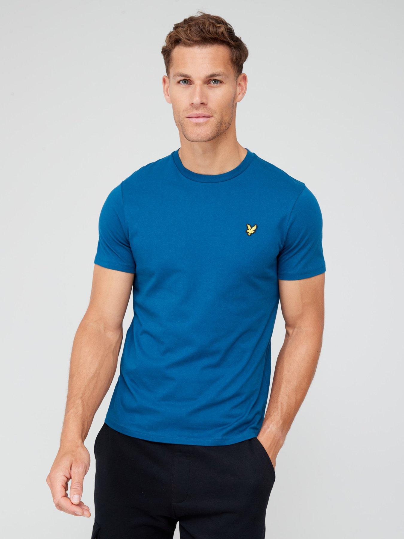 Image 1 of 5 of Lyle & Scott Regular Fit Plain T-Shirt - Navy