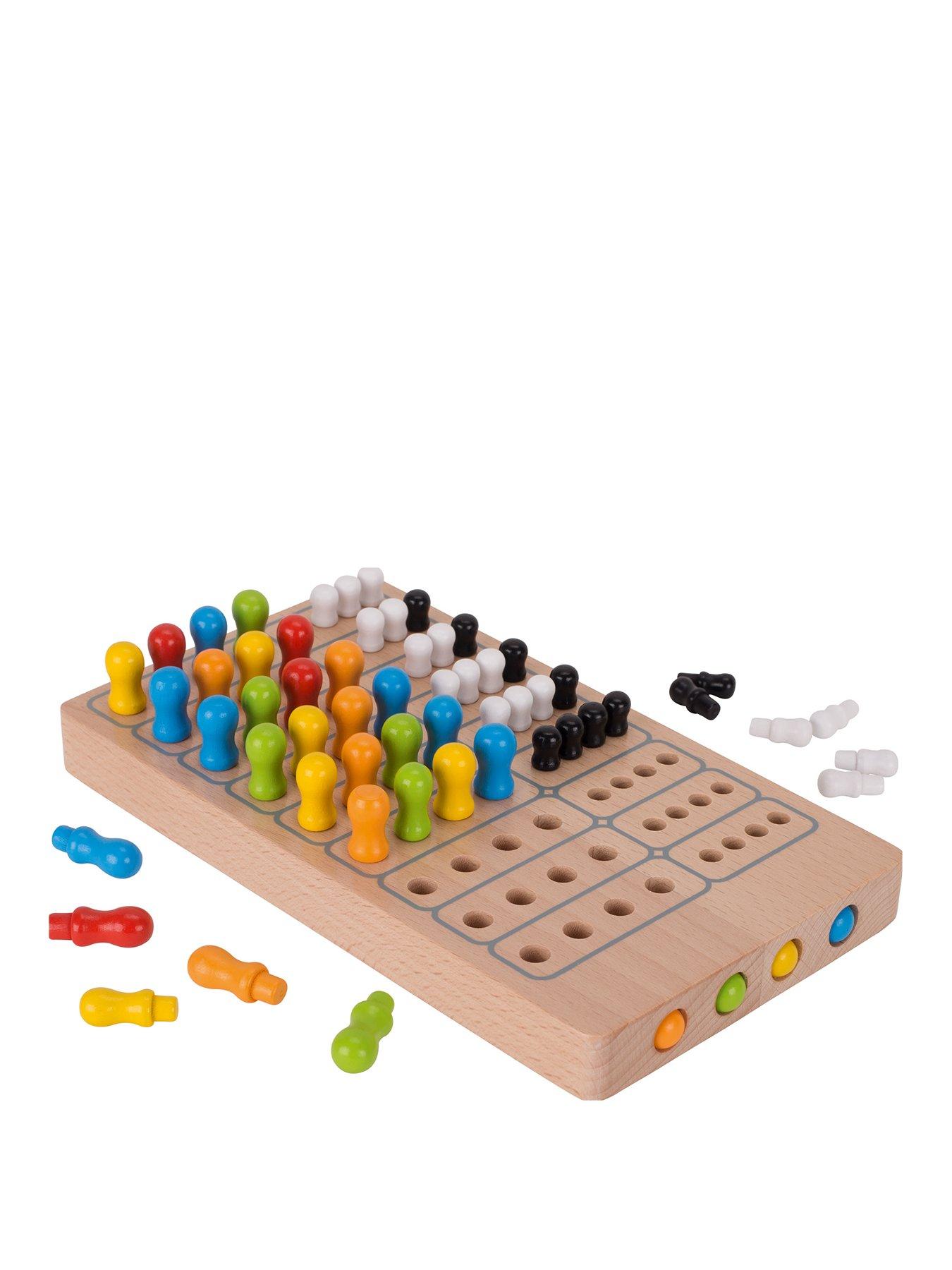 undefined Goki Wooden Master Logic Game - 21 x 12 x 2 cm