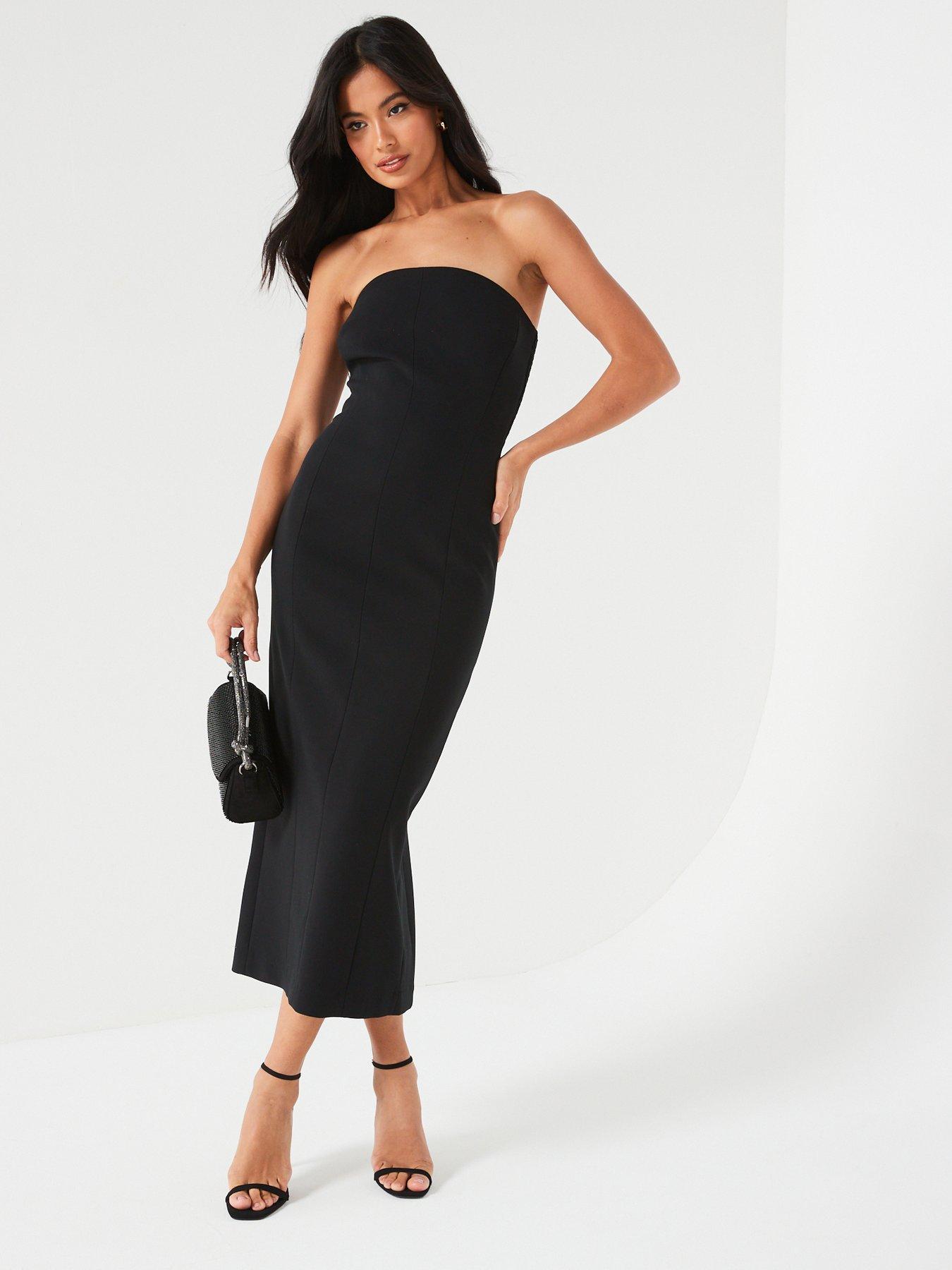 v-by-very-bandeau-midi-dress-black