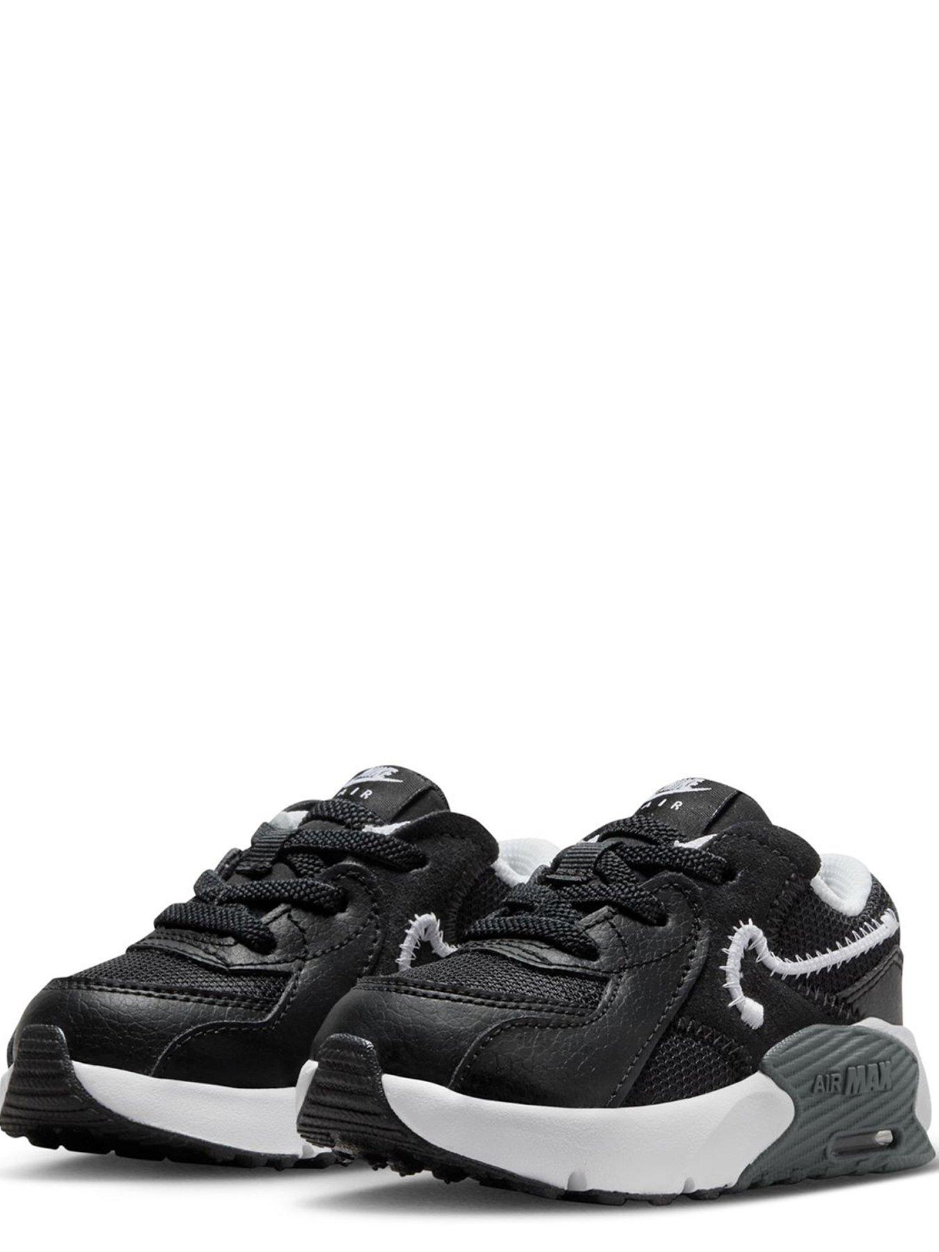 nike-toddler-kids-air-max-excee-trainers-blackstillFront