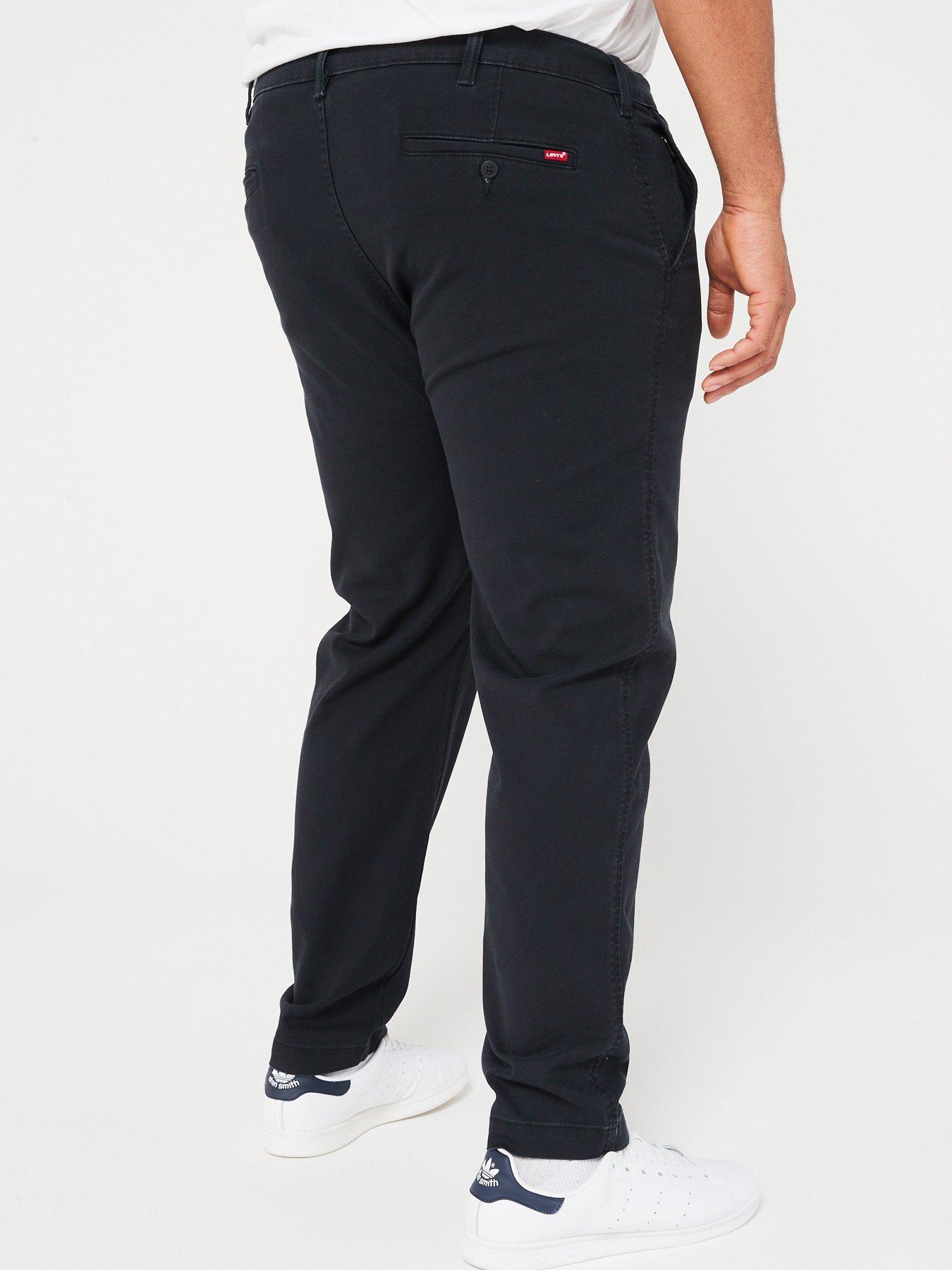 levis-levis-big-amp-tall-xx-tapered-chino-trousers-blackstillFront