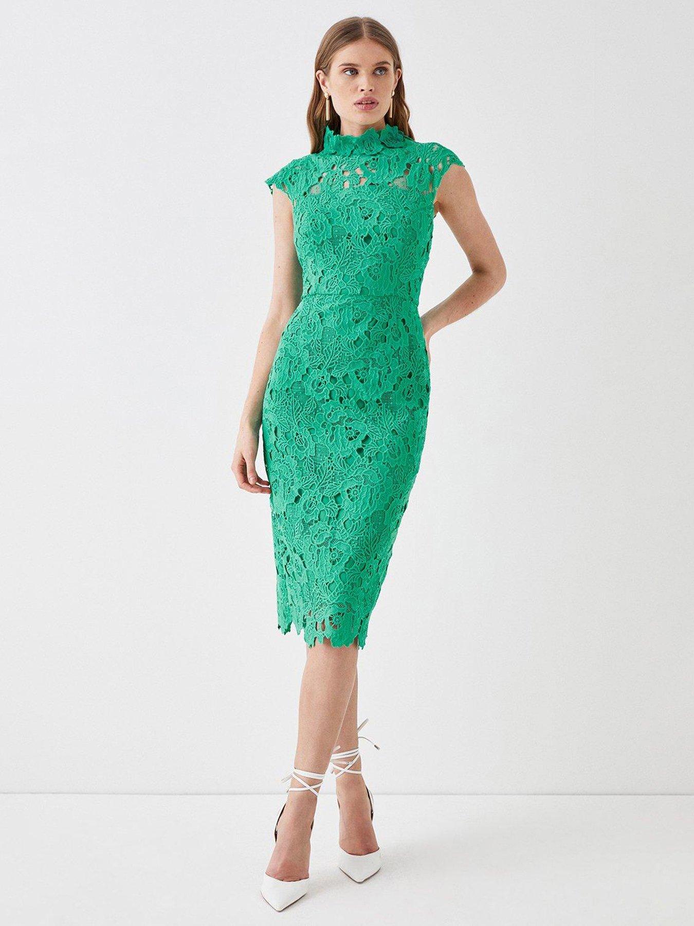 Coast green 2025 lace dress