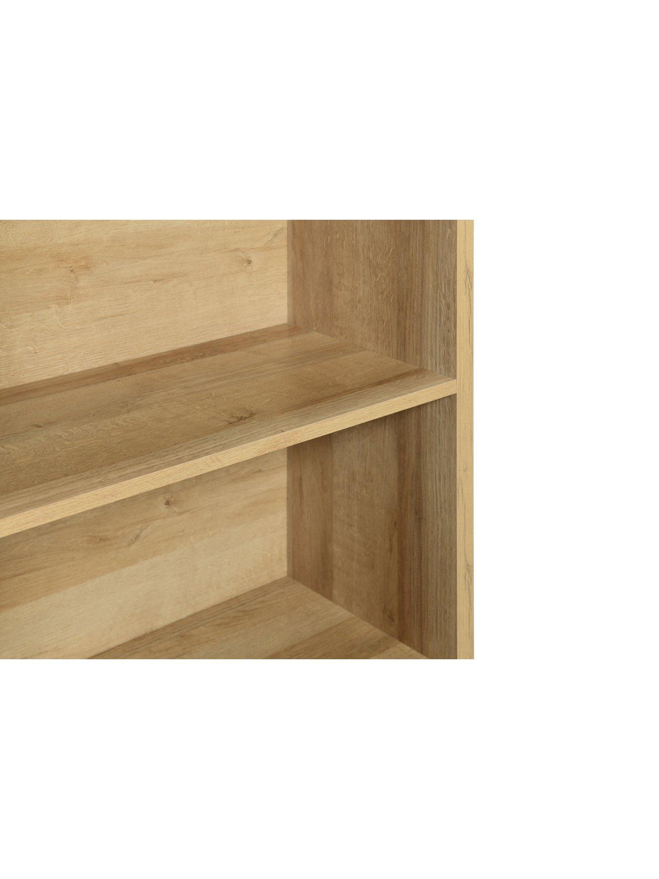 Image 5 of 6 of The Very Collection Metro Tall Wide Bookcase - Oak- FSC&reg; Certified
