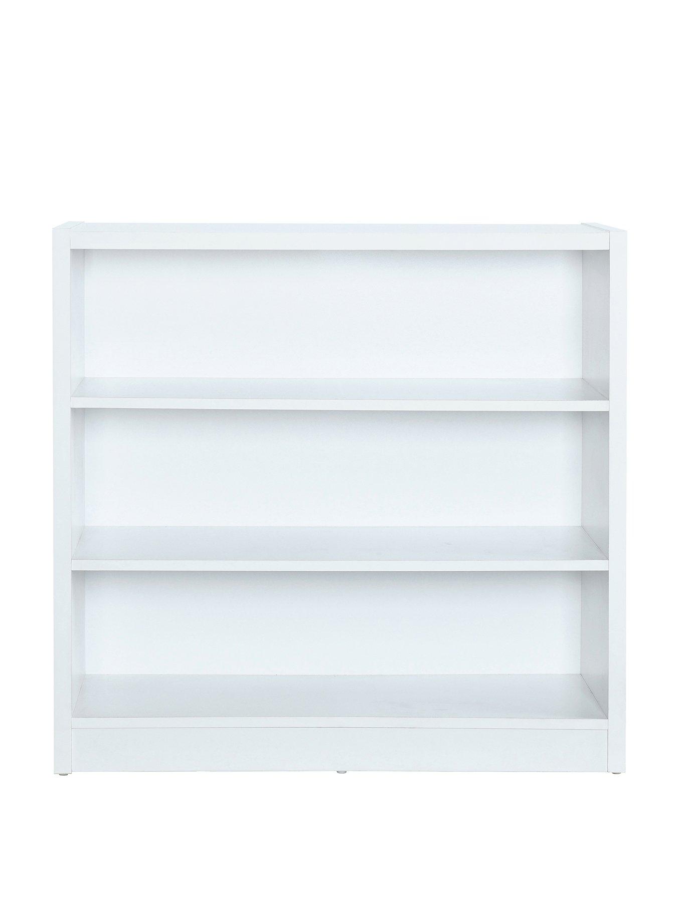 Image 2 of 6 of The Very Collection Metro Small Wide Bookcase - White - FSC&reg; Certified