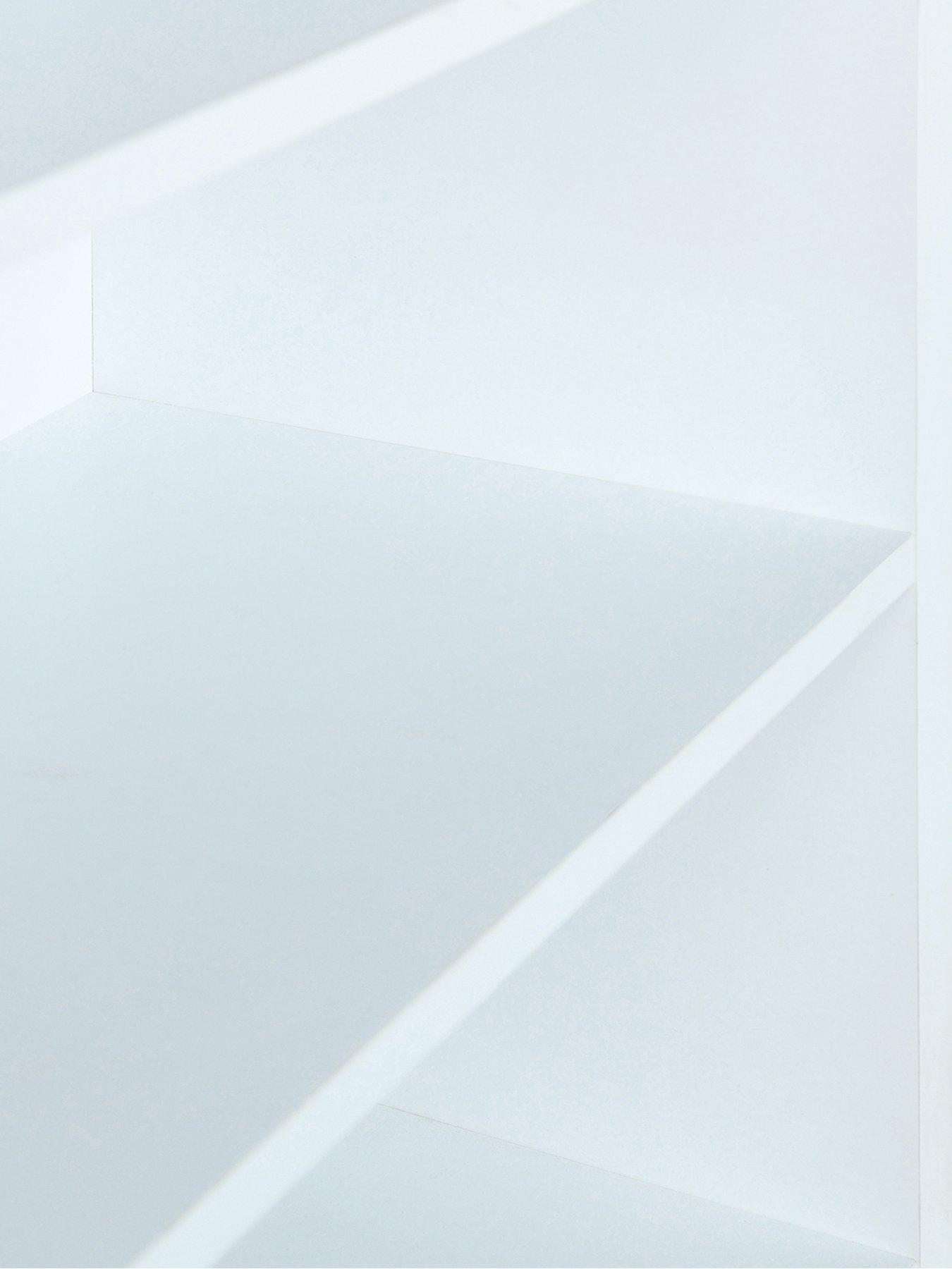 Image 5 of 6 of The Very Collection Metro Small Wide Bookcase - White - FSC&reg; Certified