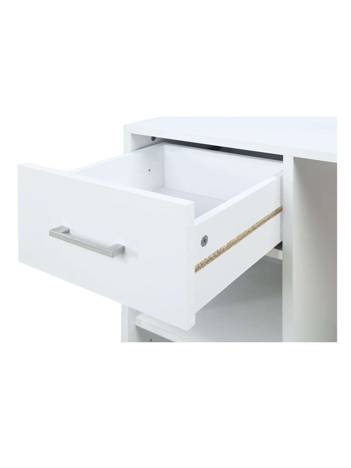 Image 5 of 6 of The Very Collection Metro Desk - White - FSC&reg; Certified
