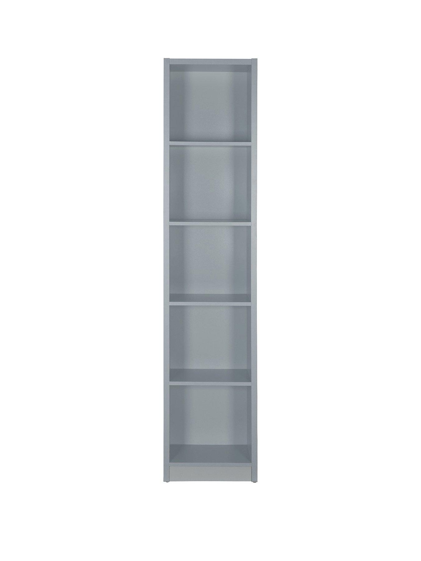 Image 2 of 6 of The Very Collection Metro Tall Bookcase - Grey - FSC&reg; Certified