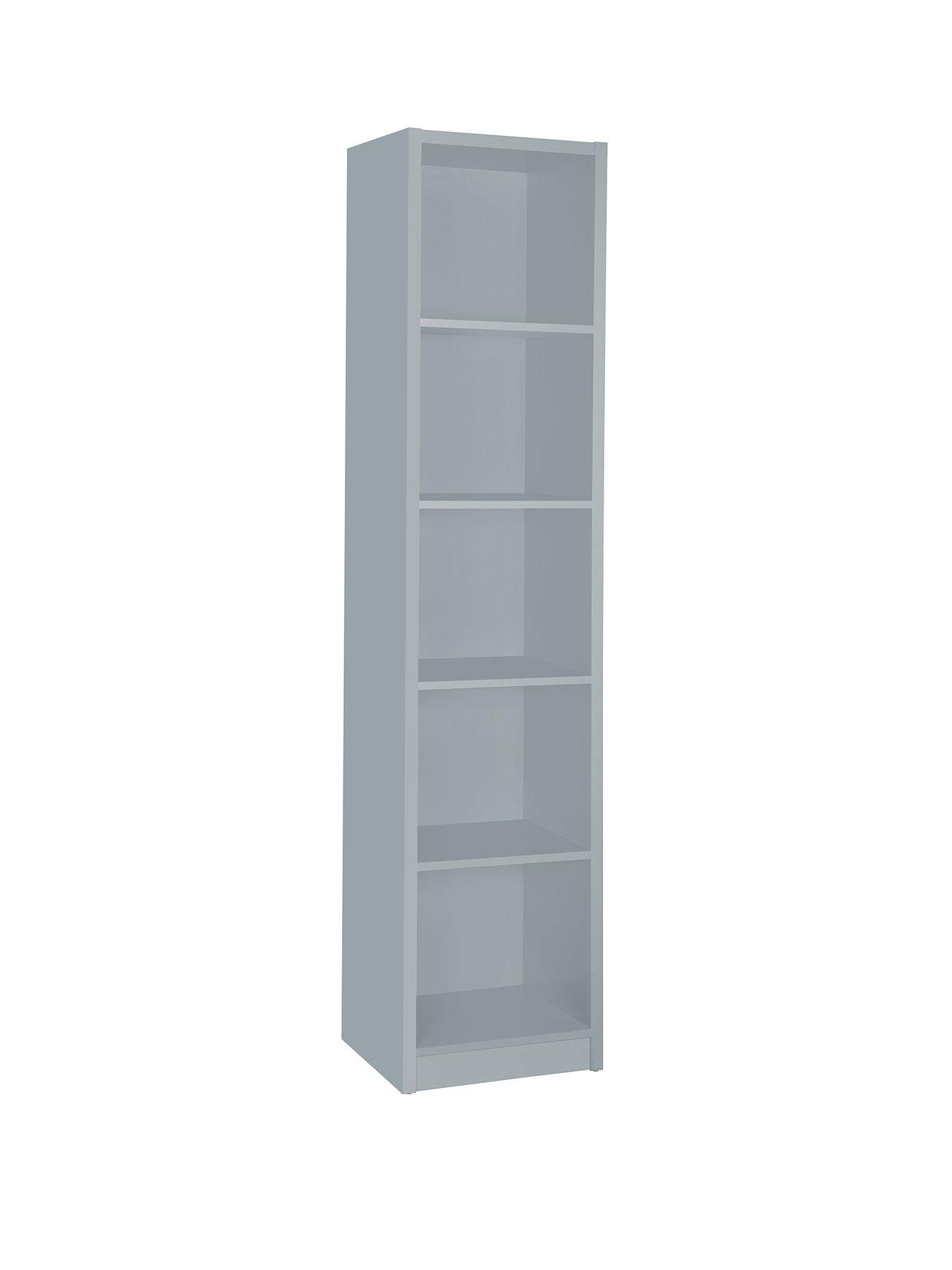 Image 3 of 6 of The Very Collection Metro Tall Bookcase - Grey - FSC&reg; Certified