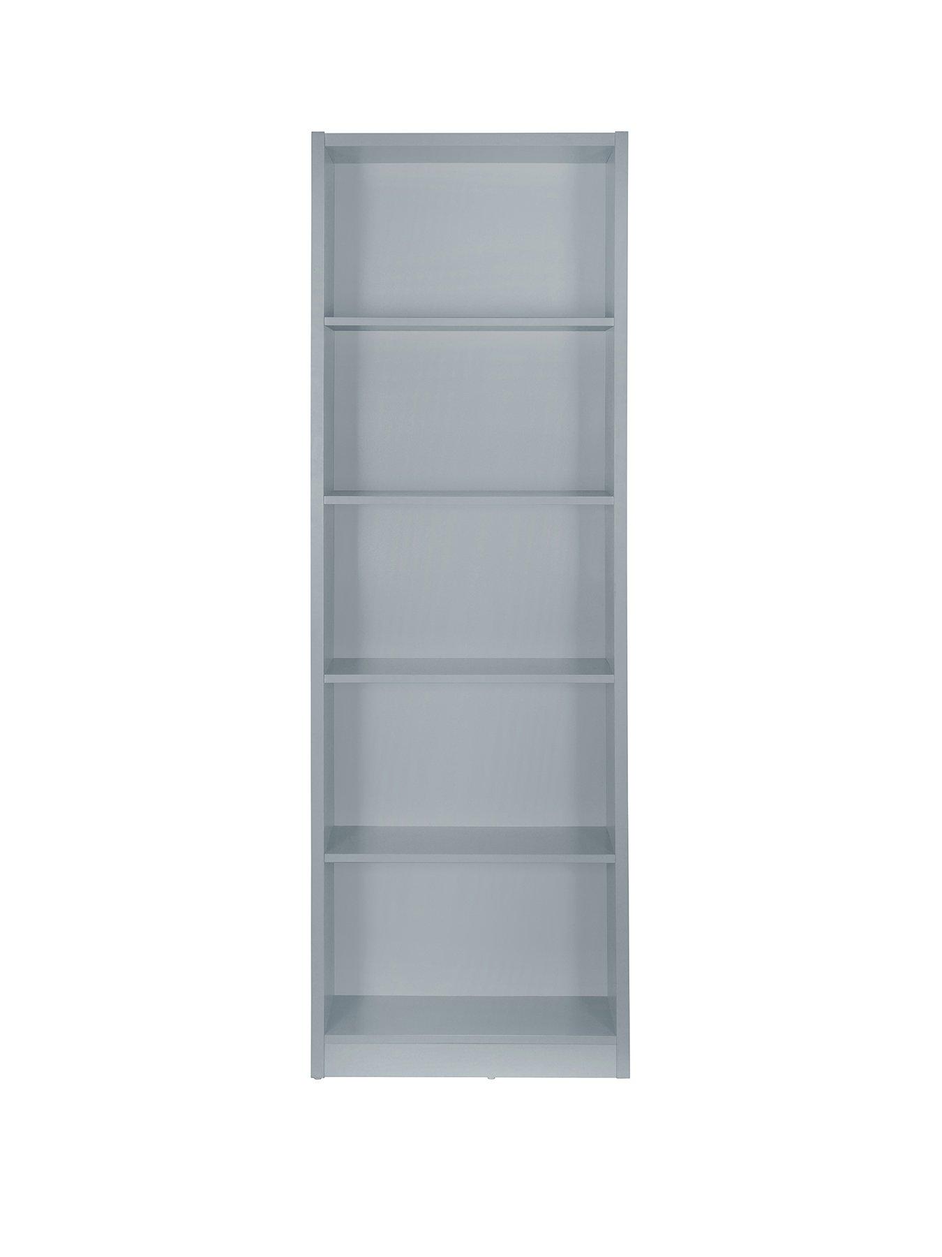 Image 2 of 6 of The Very Collection Metro Tall Wide Bookcase - Grey - FSC&reg; Certified