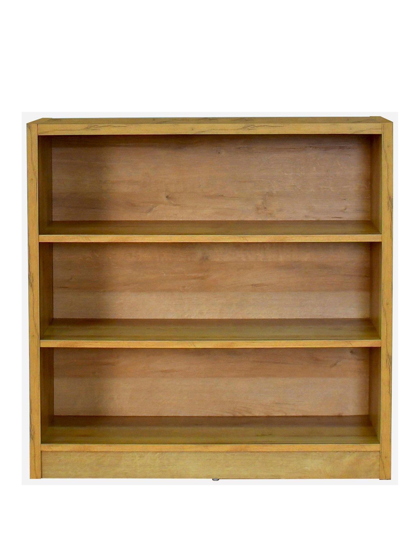 Image 2 of 6 of The Very Collection Metro Small Wide Bookcase - Oak - FSC&reg; Certified