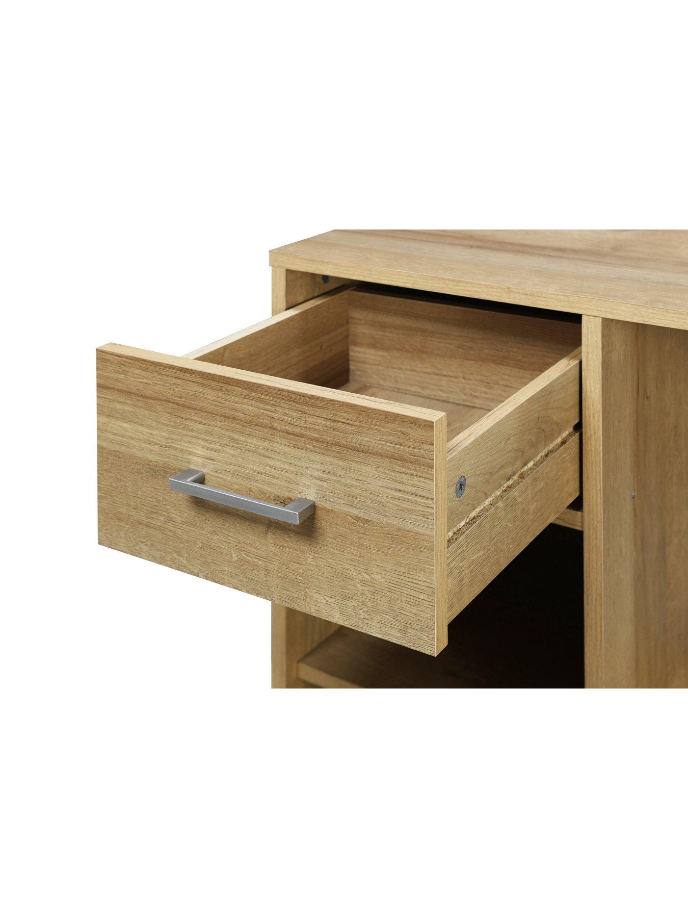 Image 5 of 6 of The Very Collection Metro Desk - Oak - FSC&reg; Certified