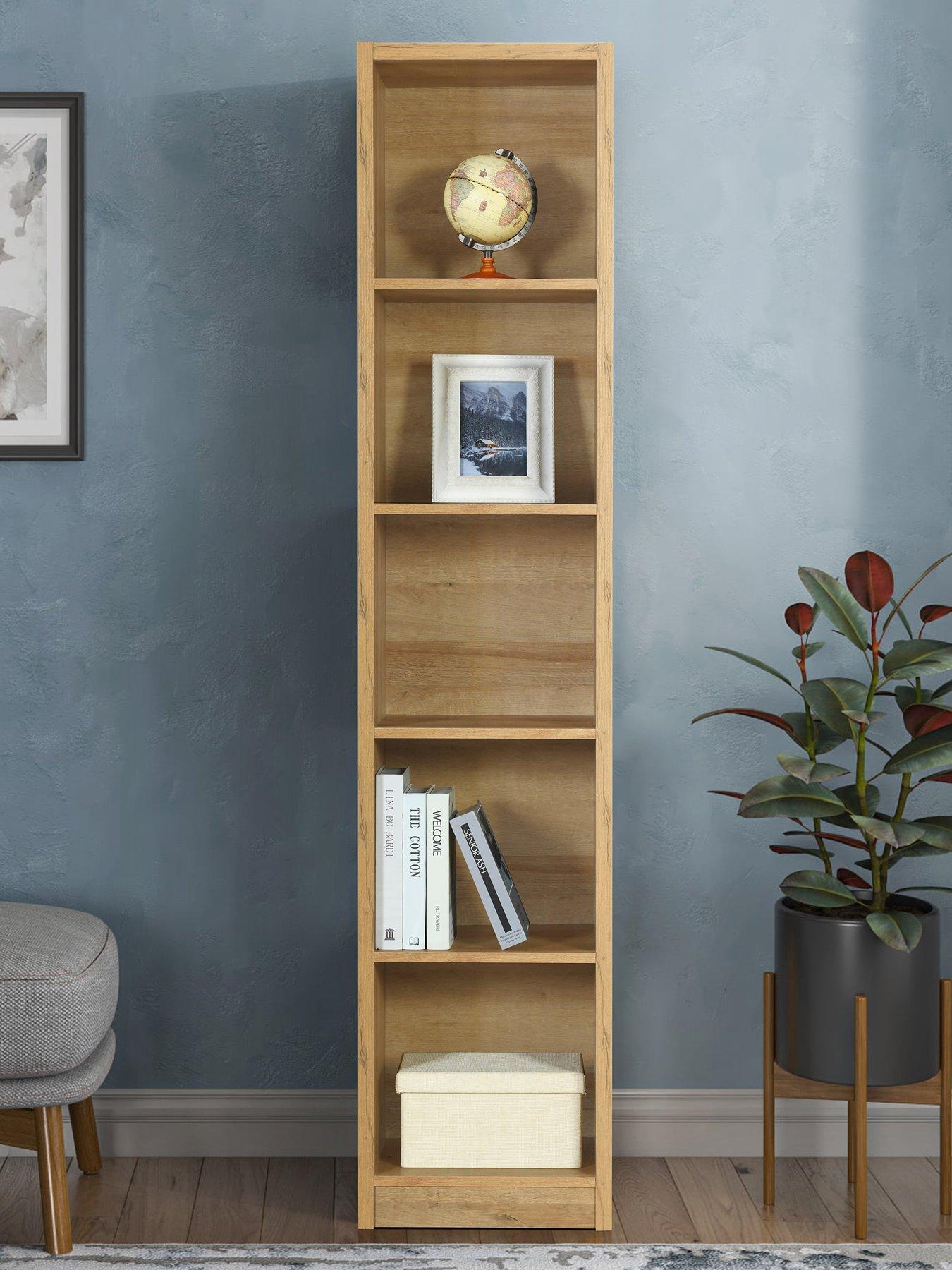 Image 1 of 6 of The Very Collection Metro Tall Bookcase - Oak - FSC&reg; Certified