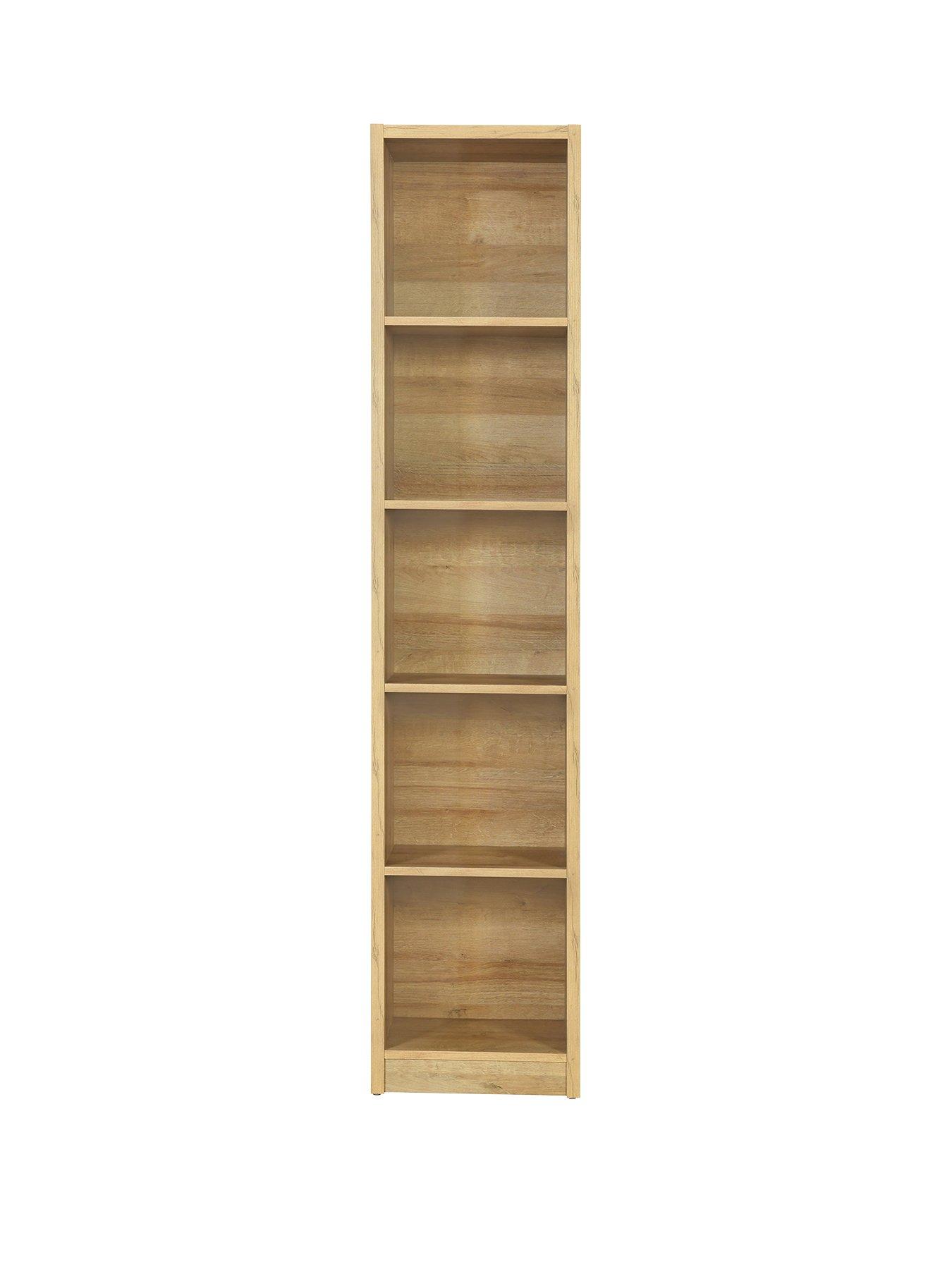 very-home-metro-tall-bookcase-oak-fscreg-certifiedstillFront