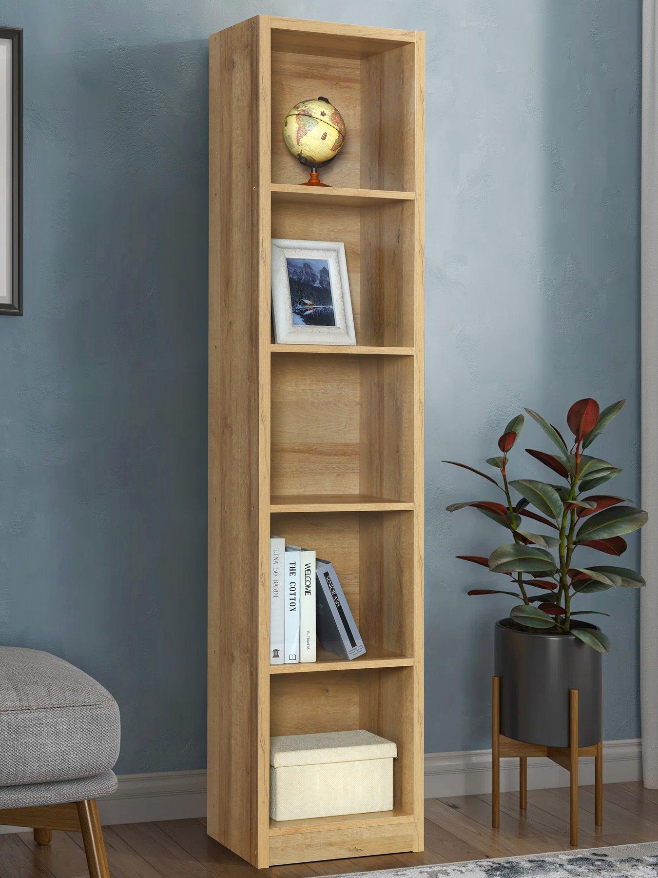 Image 4 of 6 of The Very Collection Metro Tall Bookcase - Oak - FSC&reg; Certified