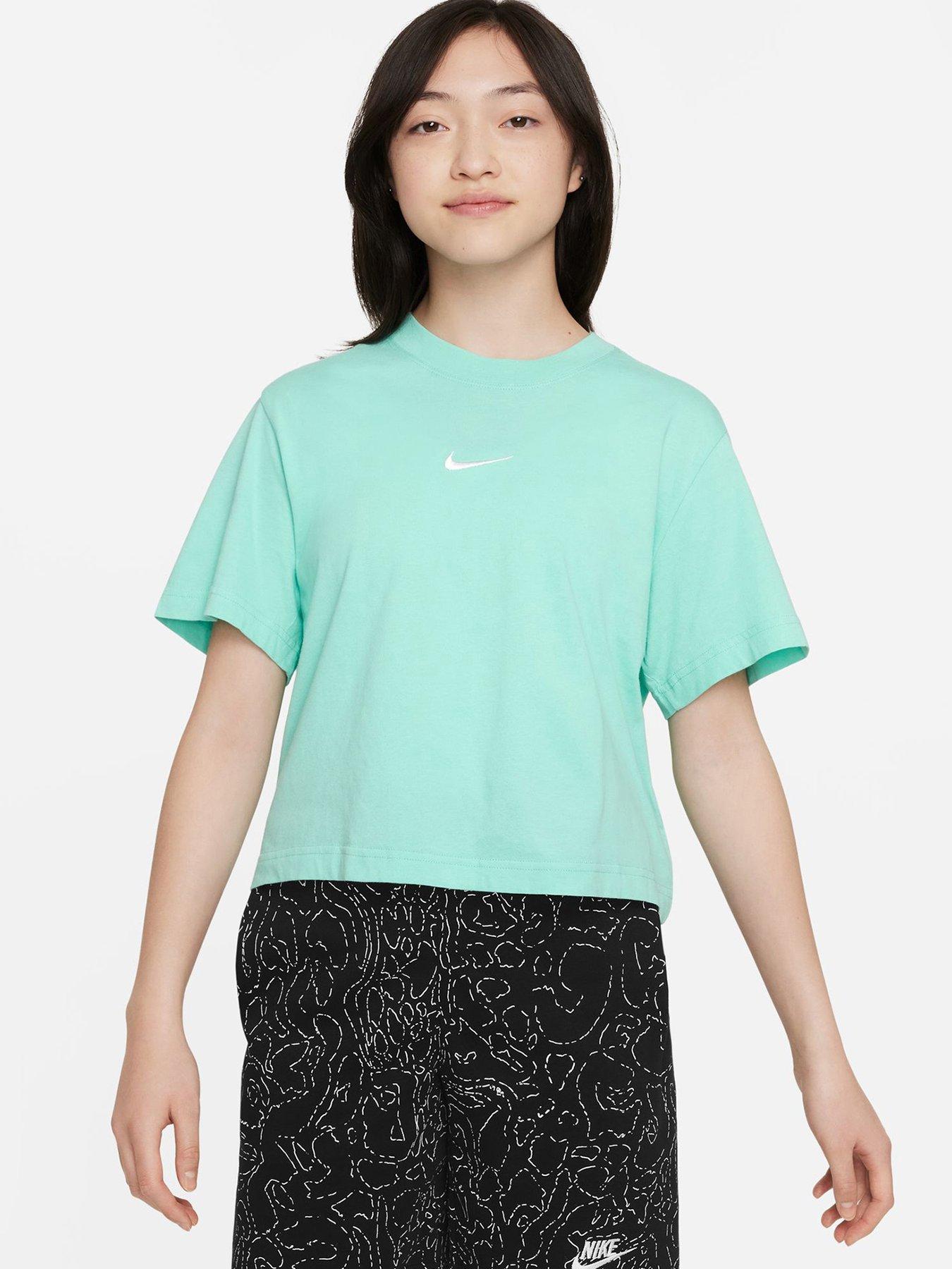 Mint green nike sales shirt