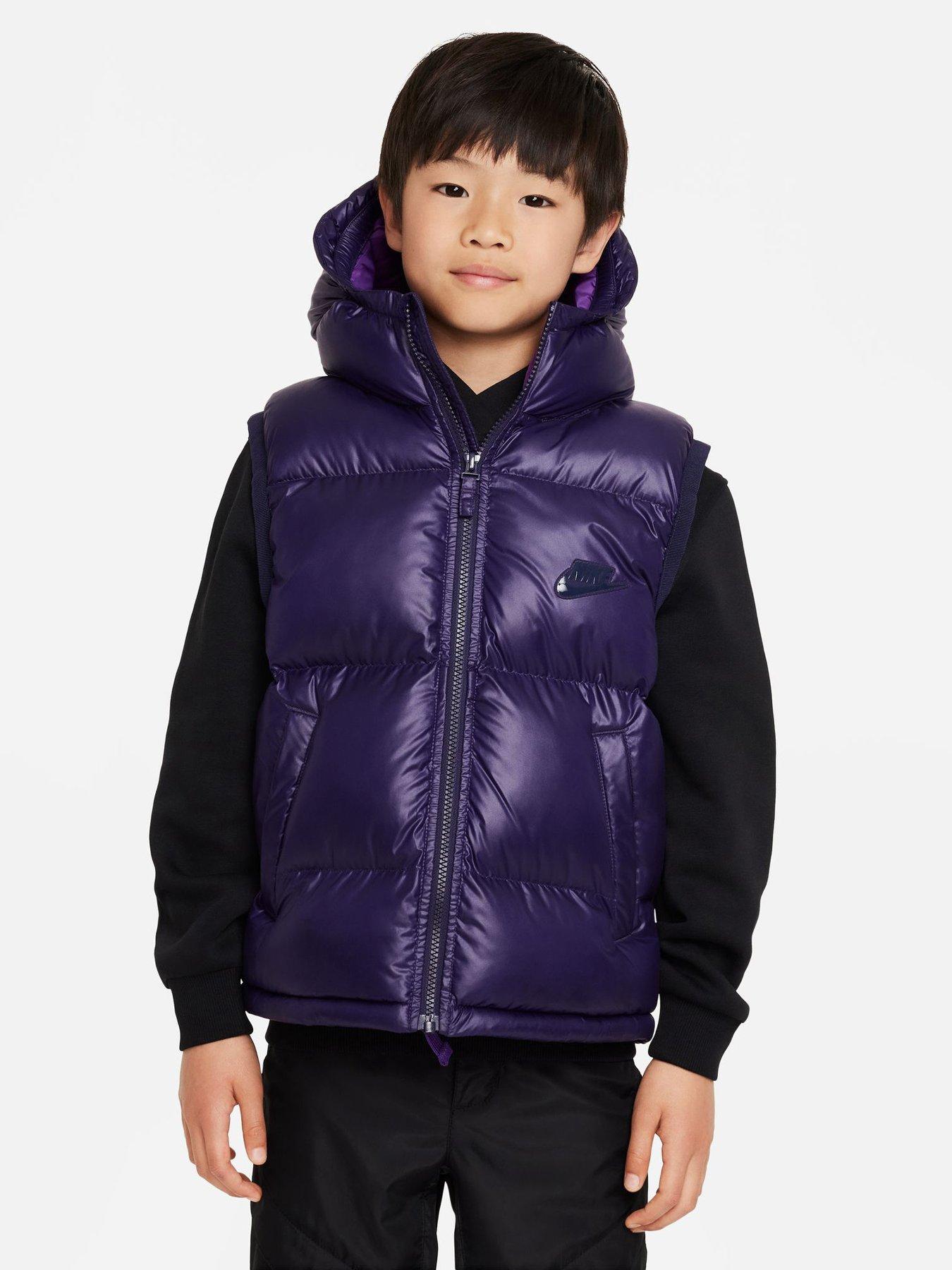 Boys purple outlet nike