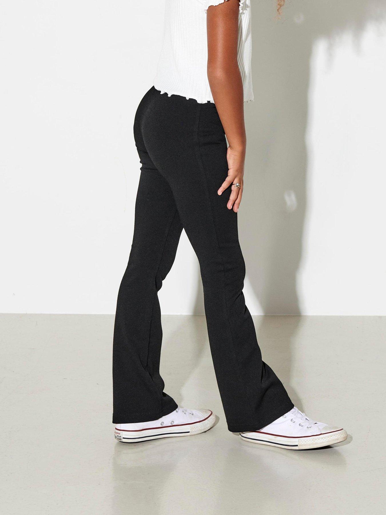 only-kids-girls-flared-trousers-blackdetail