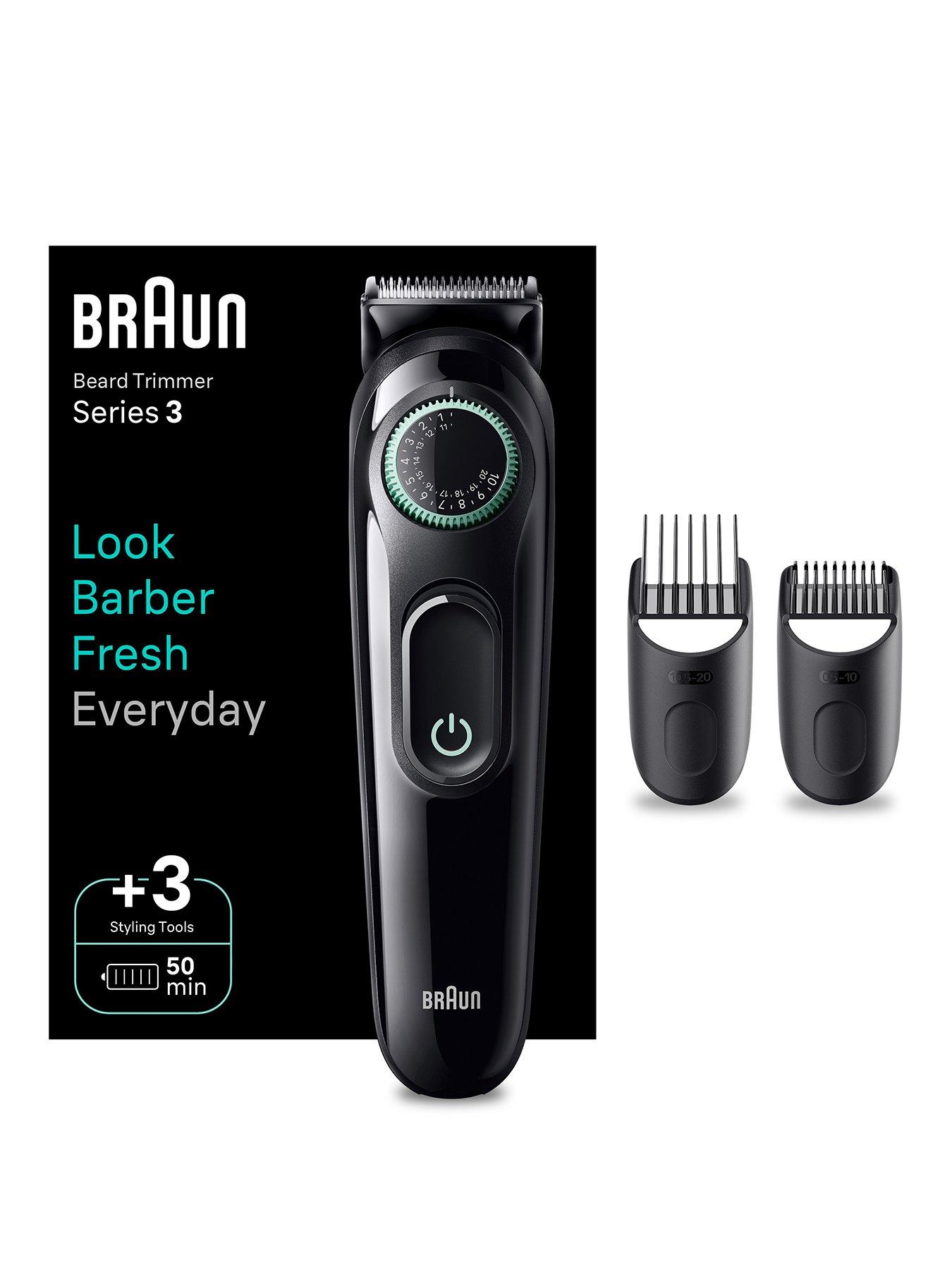 Image 1 of 7 of Braun Braun Beard Trimmer Series 3 BT3411, Trimmer For Men With 50-min Runtime