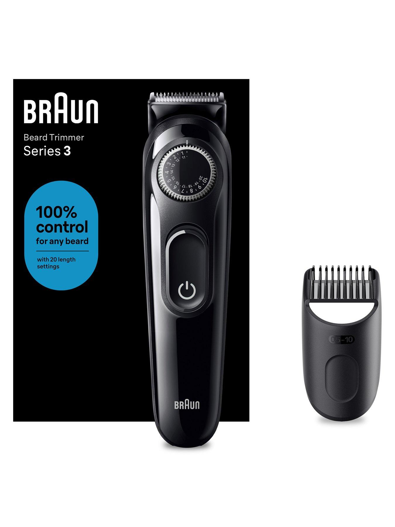 Image 2 of 7 of Braun Braun Beard Trimmer Series 3 BT3400, Trimmer For Men With 50-min Runtime