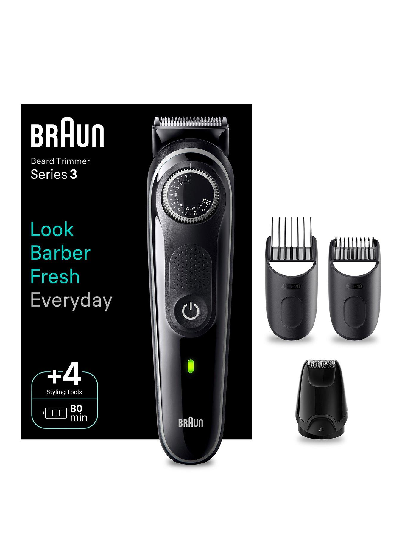 Image 1 of 7 of Braun Braun Beard Trimmer Series 3 BT3440, Trimmer For Men With 80-min Runtime