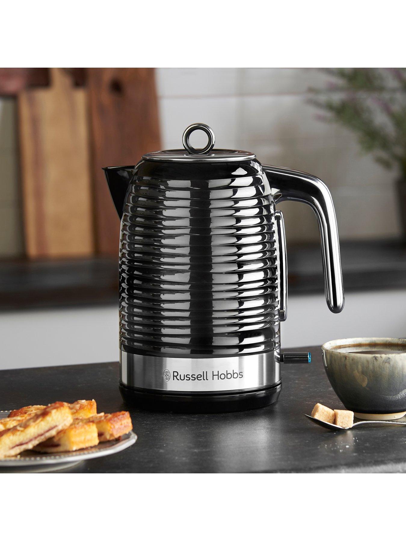 Image 3 of 6 of Russell Hobbs Inspire Black Kettle &amp; Toaster Bundle