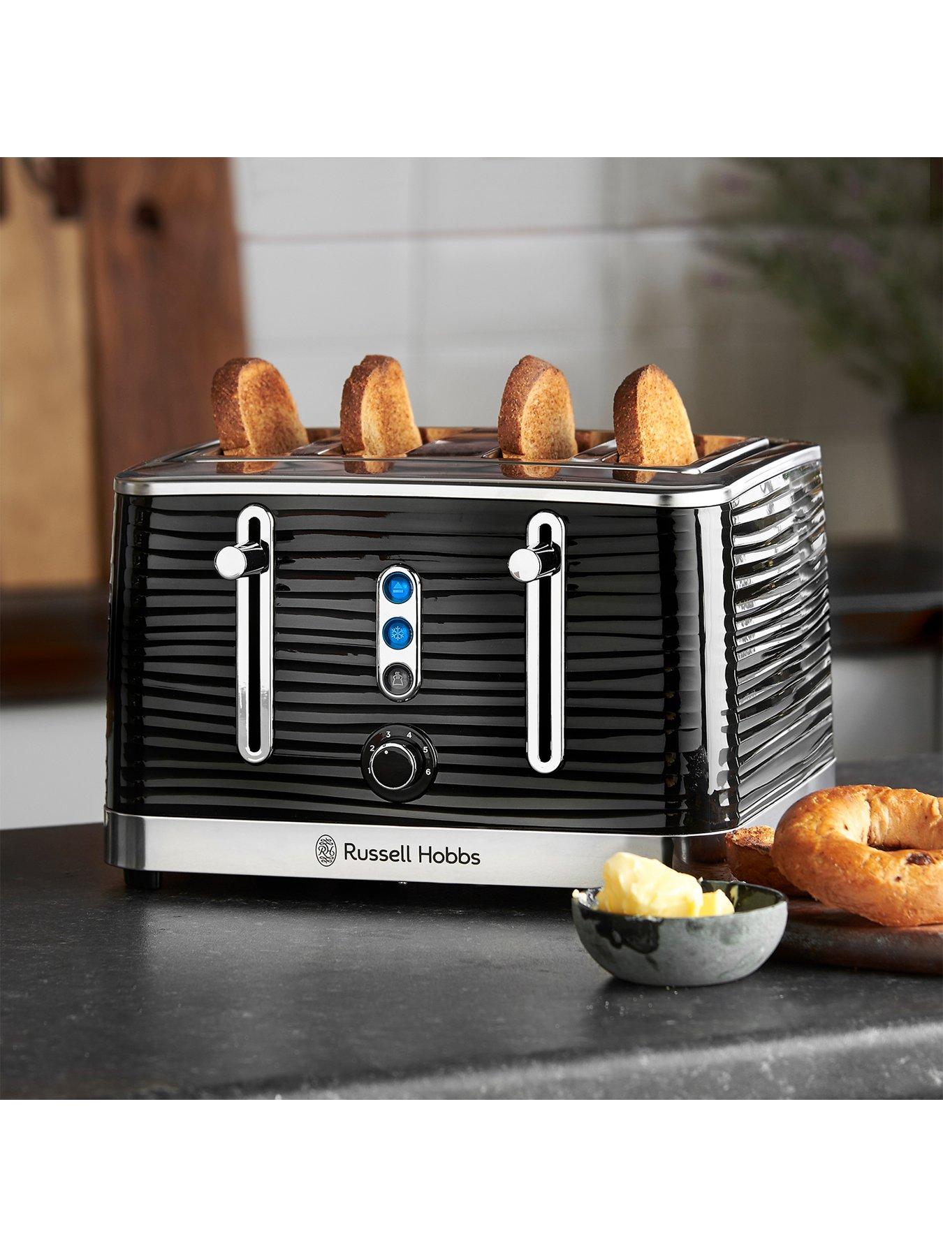 Image 4 of 6 of Russell Hobbs Inspire Black Kettle &amp; Toaster Bundle