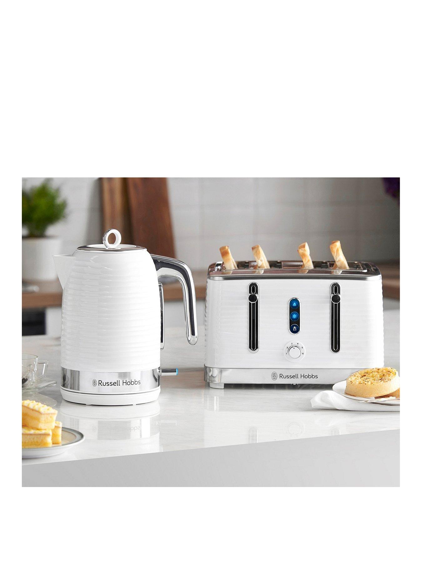 undefined Inspire White Kettle  &  Toaster Bundle