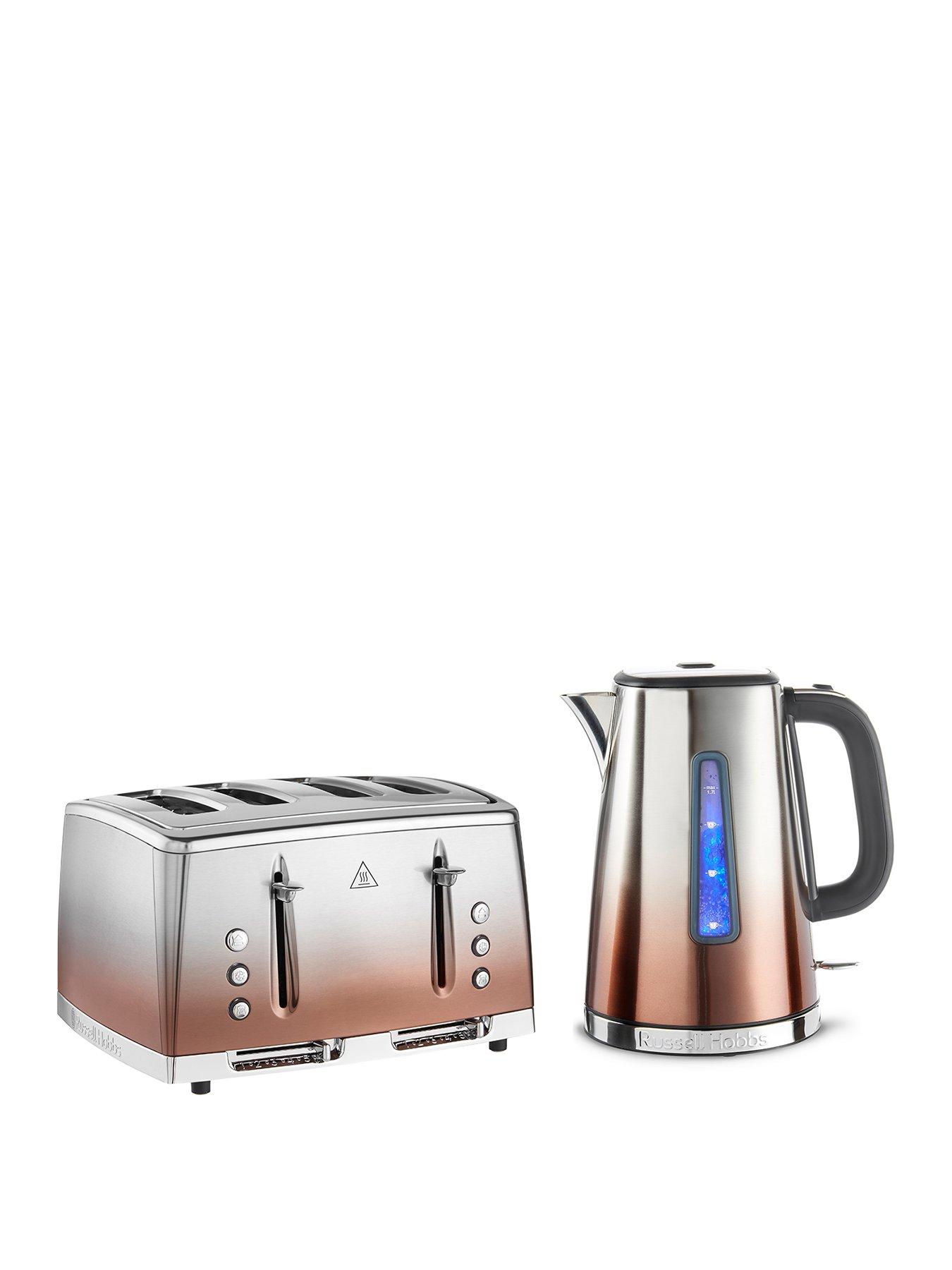 Bronze kettle and toaster set hotsell