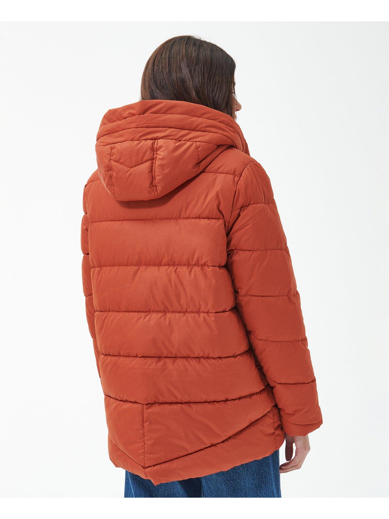 Barbour Barbour Bracken Quilted Coat Orange Very Ireland